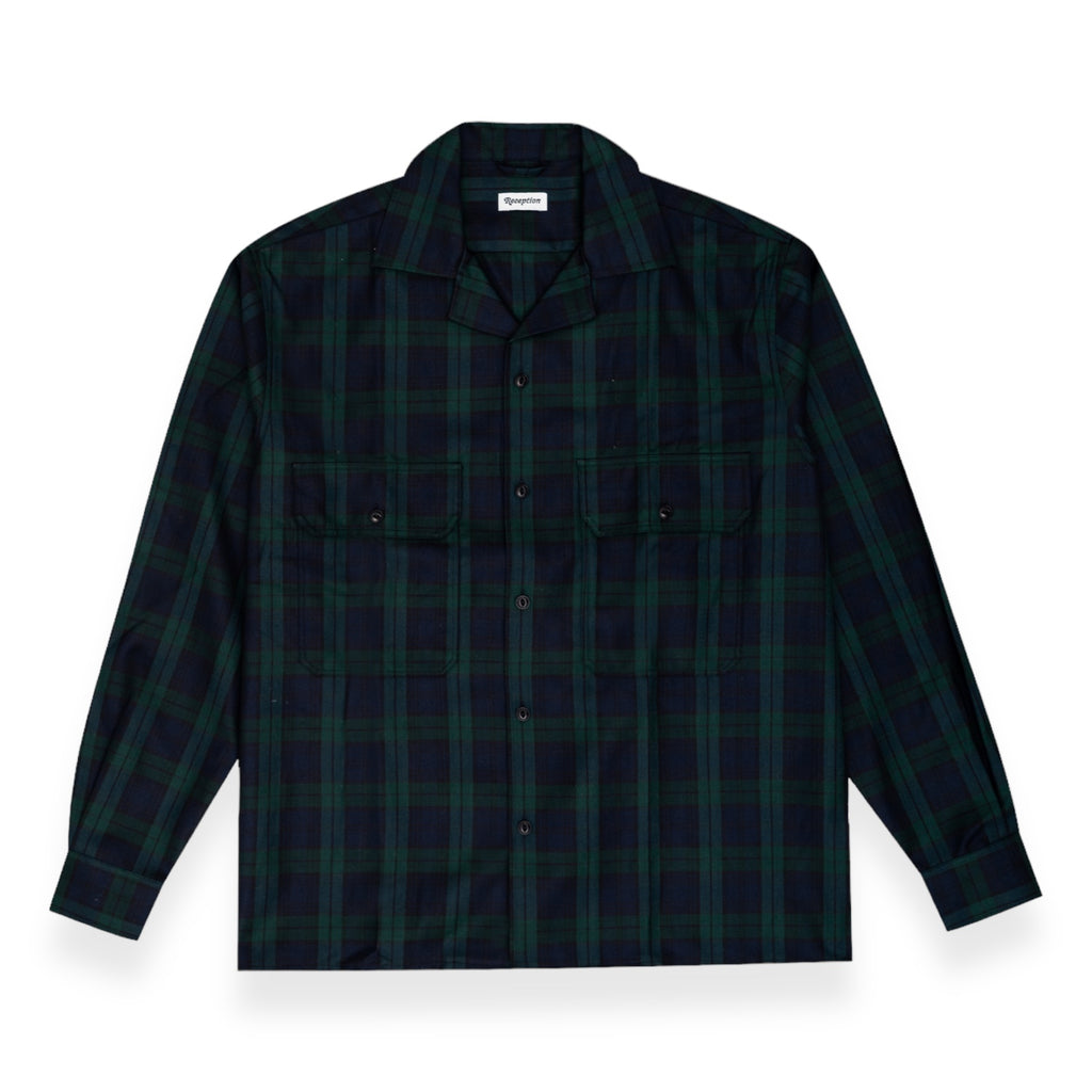 Reception - Work Overshirt (Black Watch)