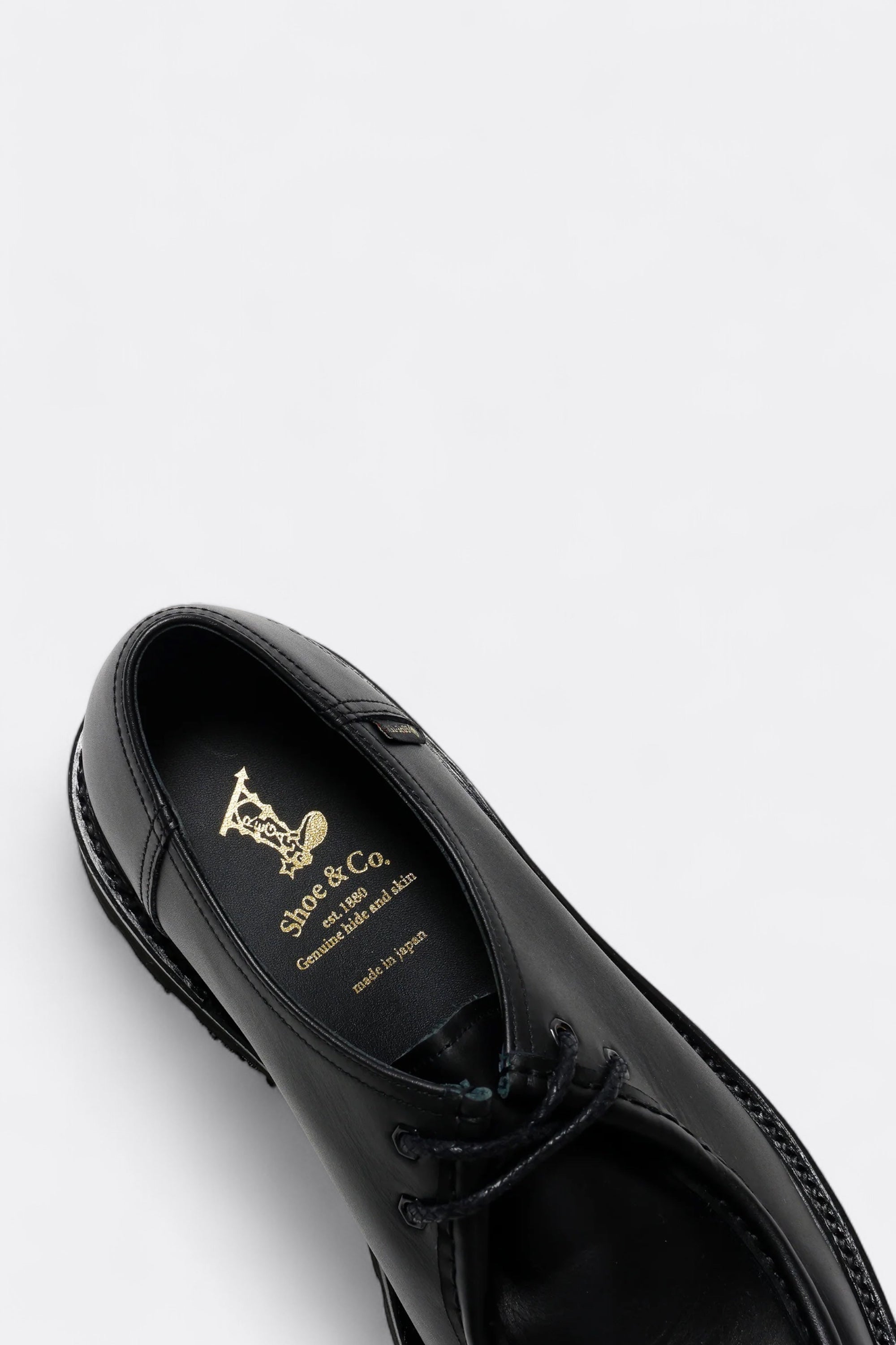 Regal Shoe & Co. Tyrolean GTX Black | Japan Kip Leather GORE-TEX