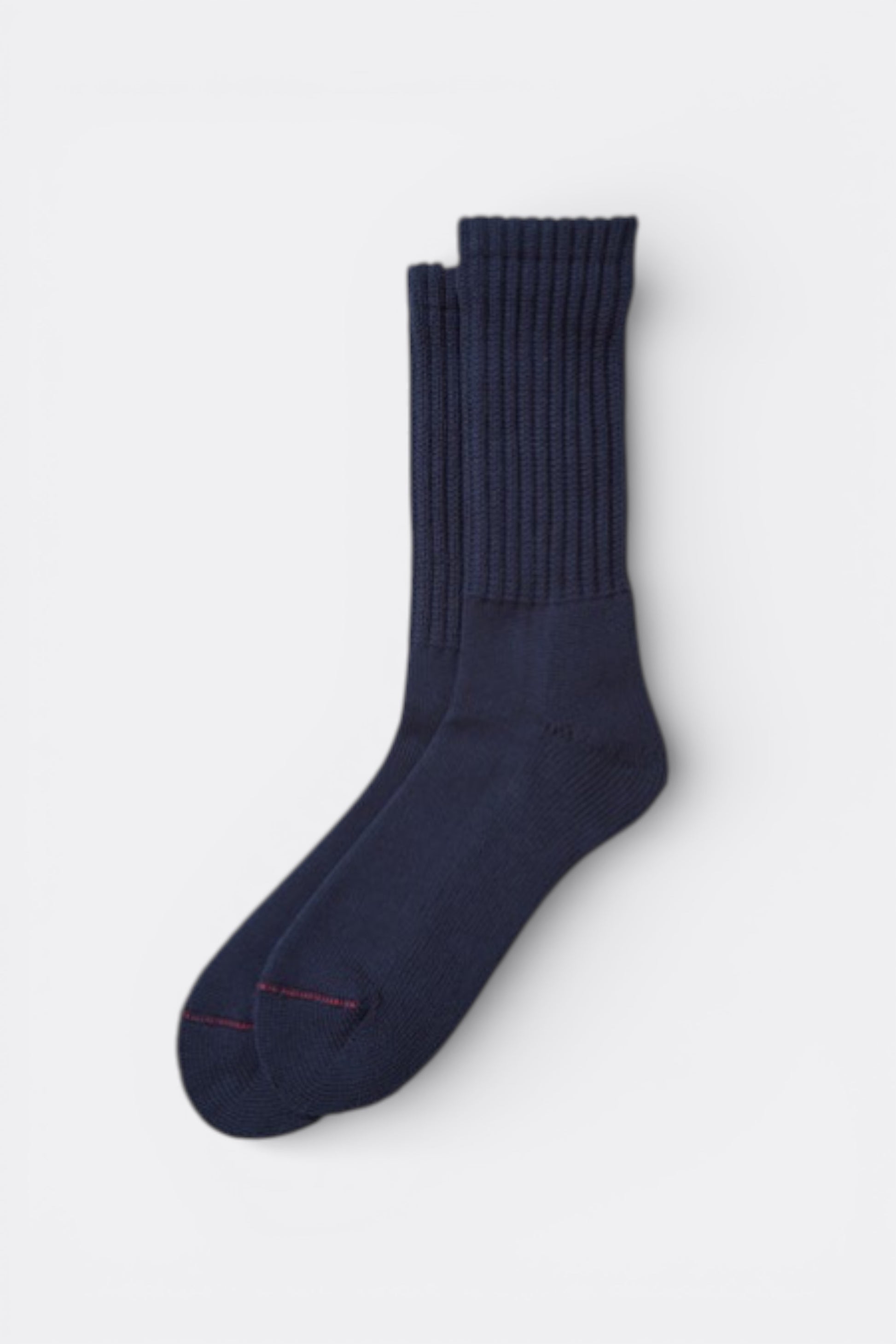 Rototo - Loose Pile Crew Socks (Navy)