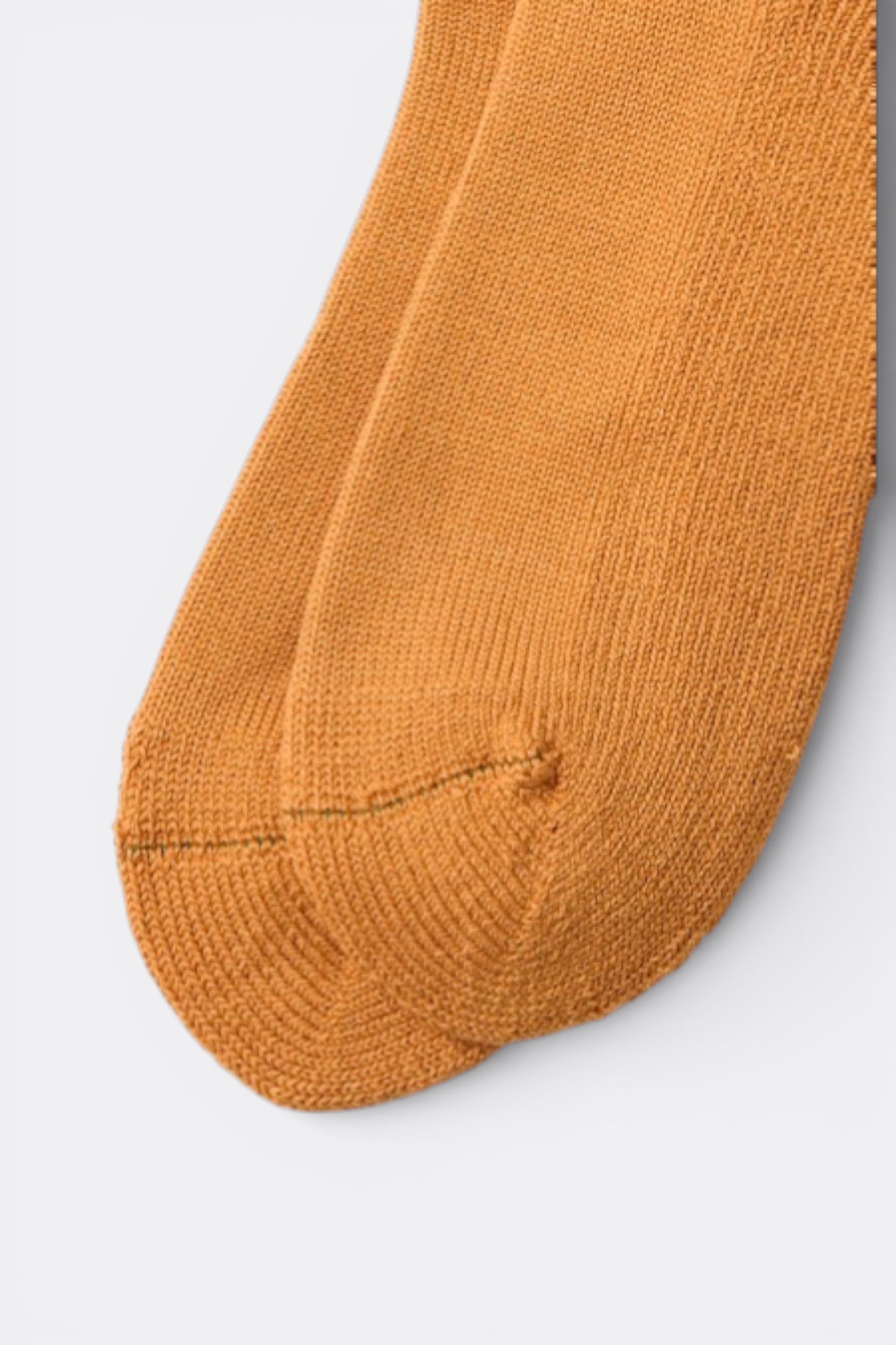 Rototo - Loose Pile Crew Socks (Orange Peel)