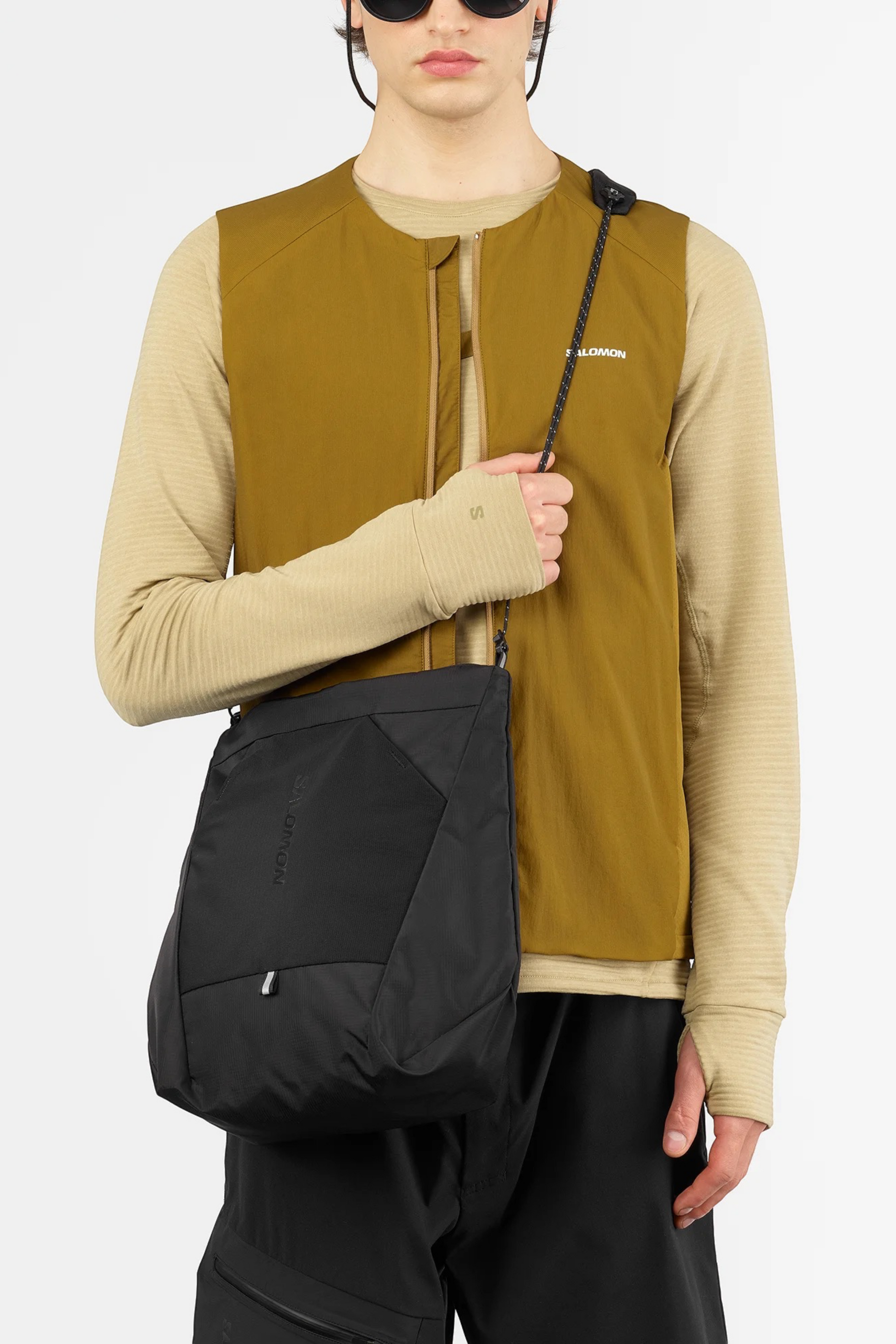 SALOMON ACS Packable Tote Bag Black | Tote Bag Compressible Outdoor | Edgar Bdx