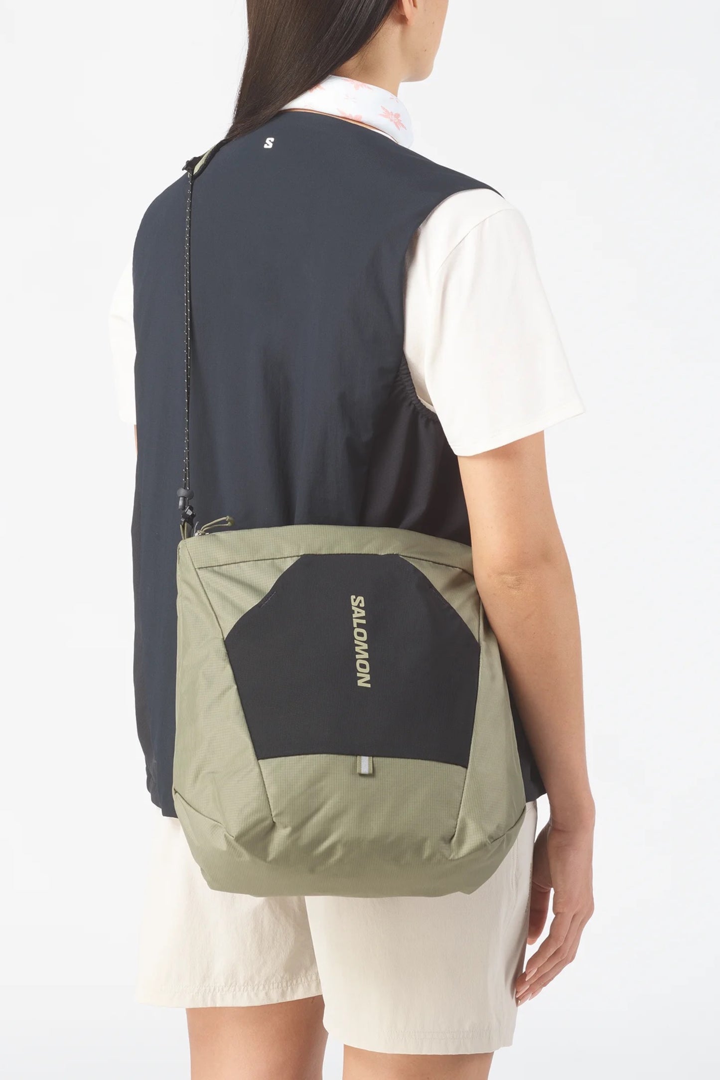 SALOMON ACS Packable Tote Bag Deep Lichen Green | Tote Bag Compressible Outdoor | Edgar Bdx