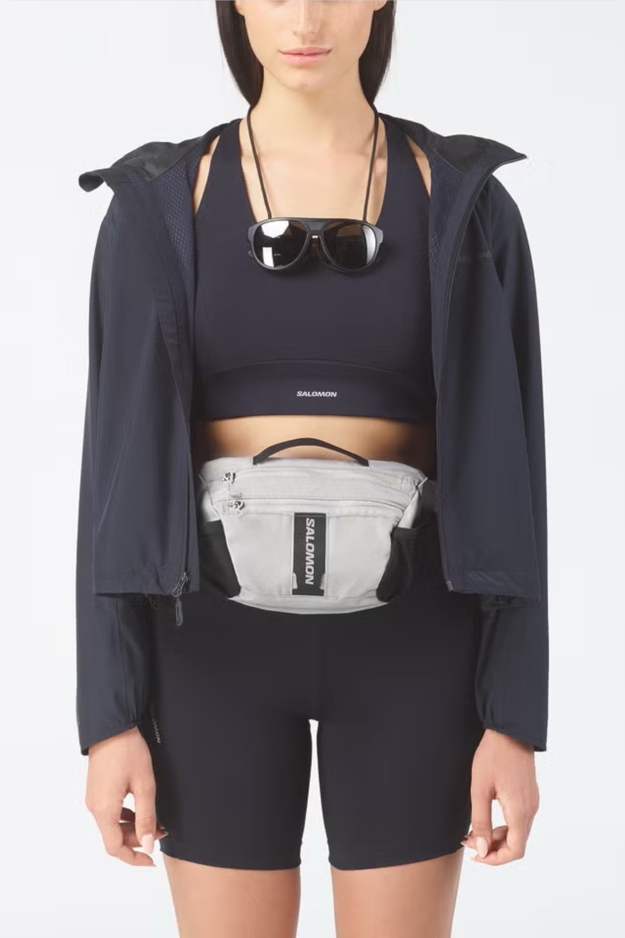 SALOMON ACS WAIST PACK 3　PALOMA / BLACK SALOMON ACS Waist Pack 3 Paloma Black | Urban Trail Fanny Pack