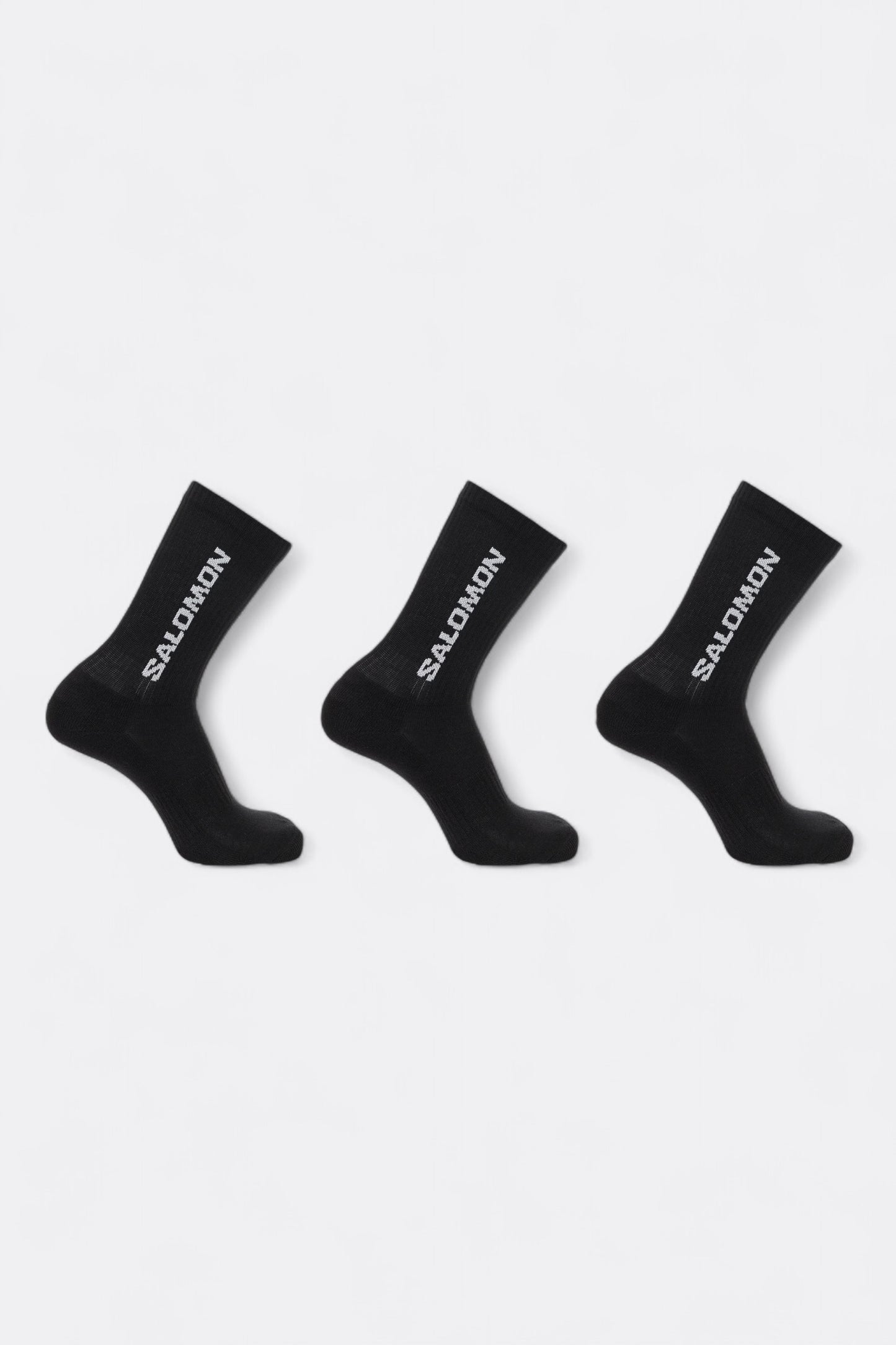 Salomon - Everyday Crew 3-Pack Socks (Black)