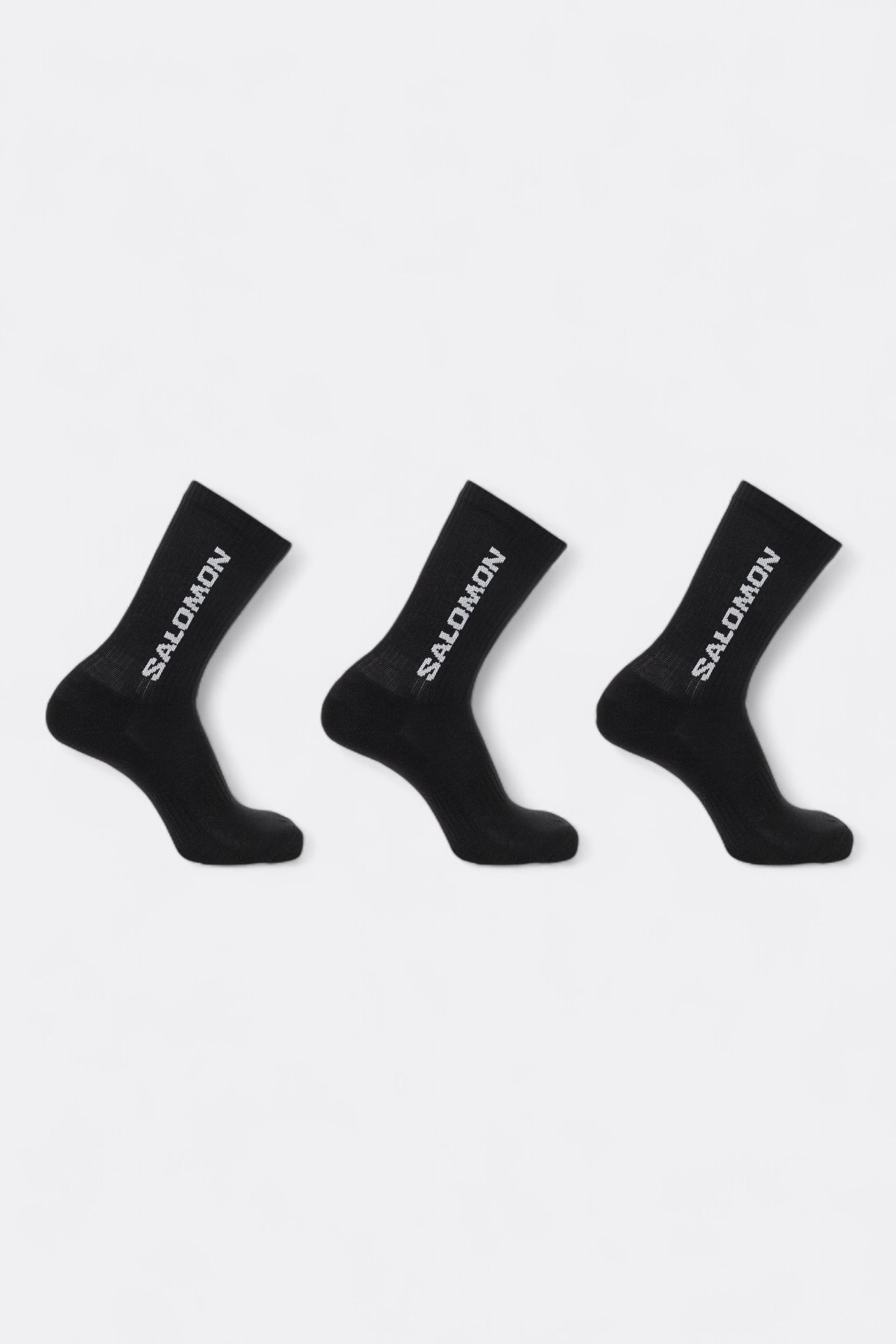 Salomon - Everyday Crew 3-Pack Socks (Black)