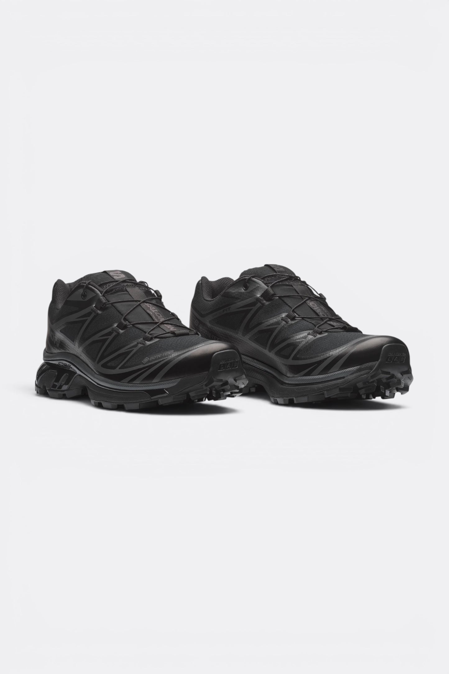 SALOMON XT-6 Gore-Tex Black Black Asphalt | Sneakers Trail Imperméable | Edgar Bdx