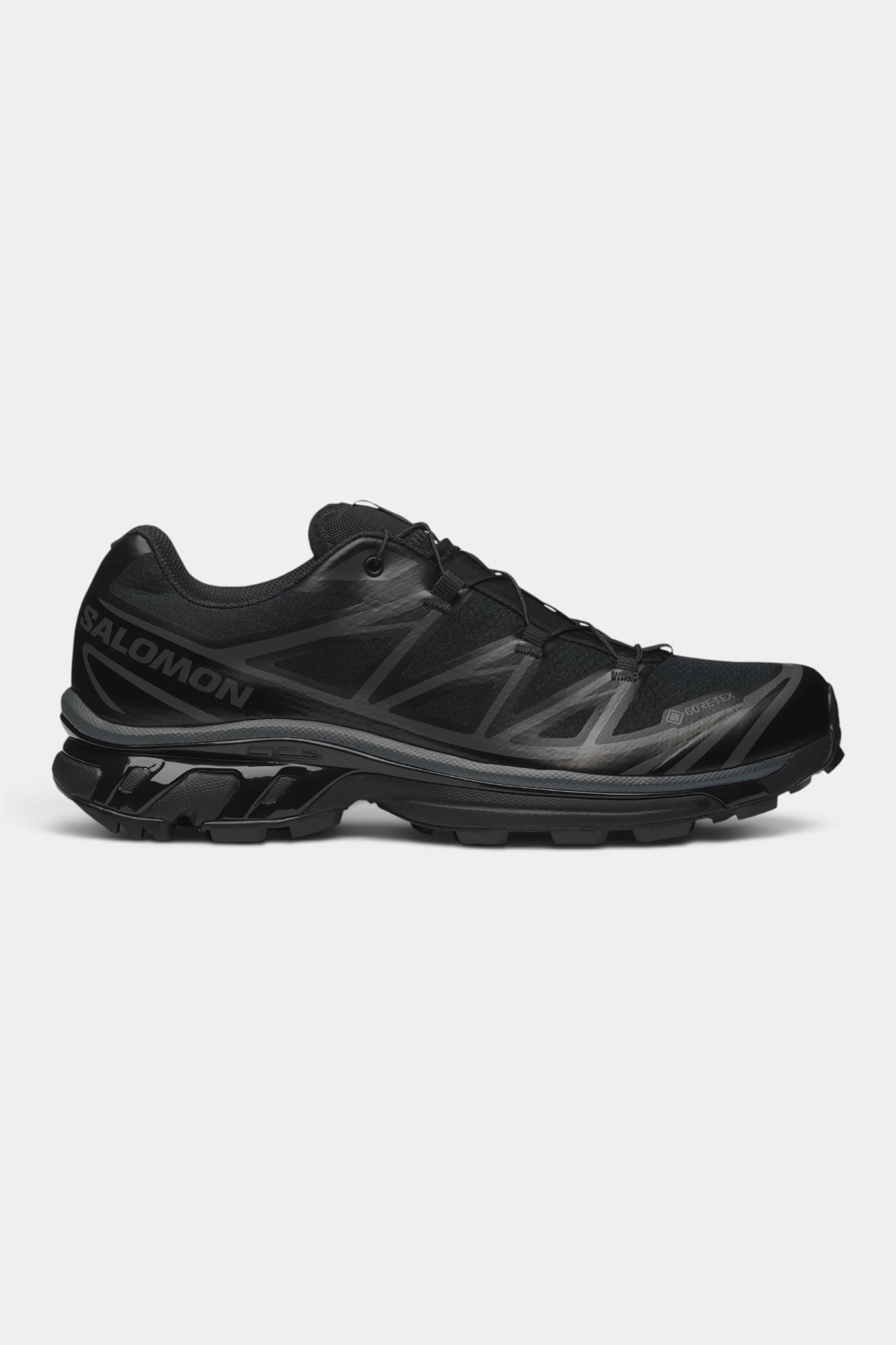 SALOMON XT-6 Gore-Tex Black Black Asphalt | Sneakers Trail Imperméable | Edgar Bdx