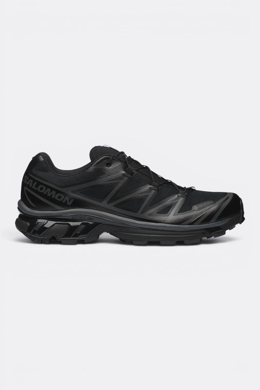 SALOMON XT-6 Gore-Tex Black Black Asphalt | Sneakers Trail Imperméable | Edgar Bdx