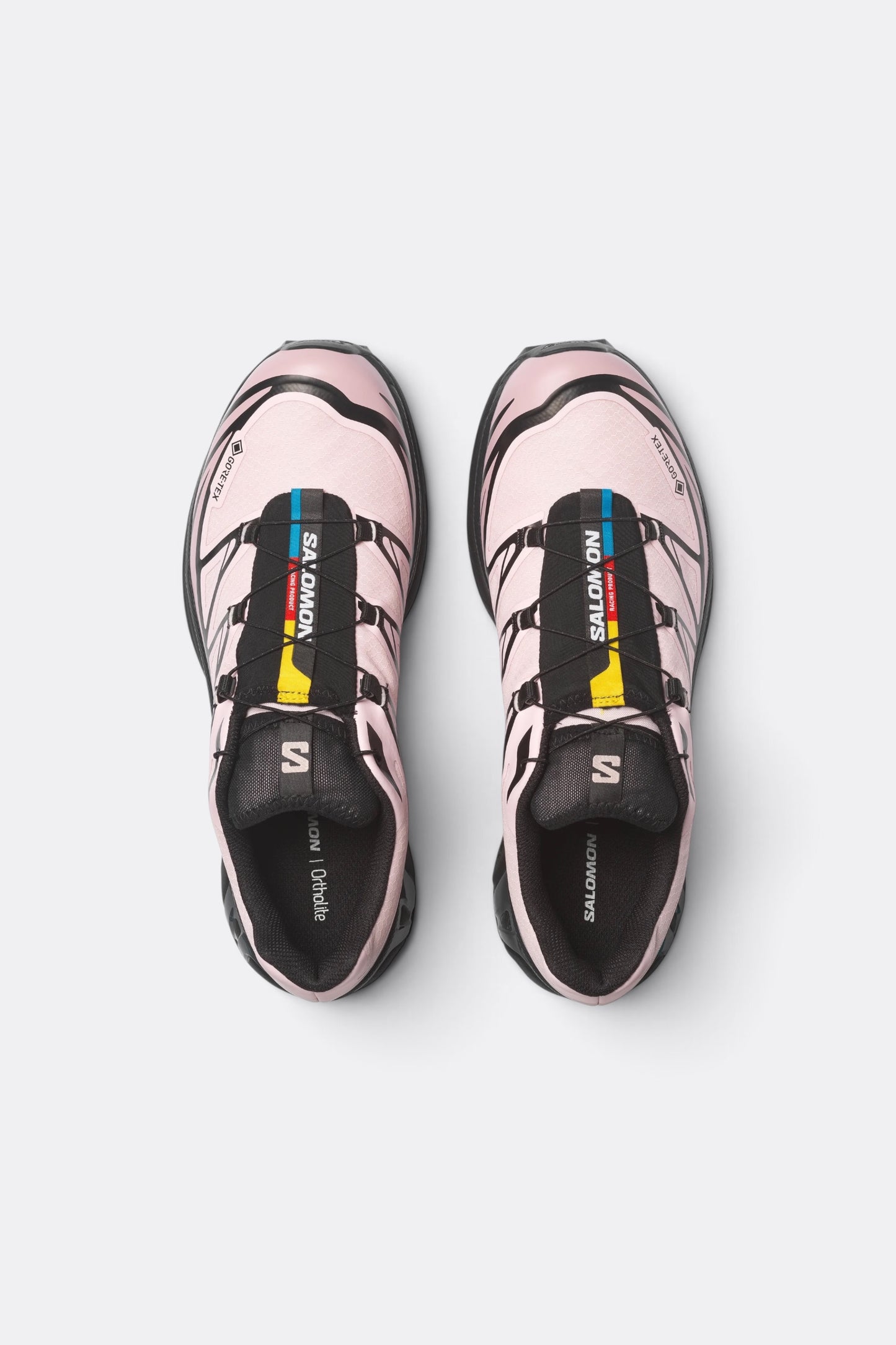 SALOMON XT-6 Gore-Tex Black Icy Pink Dawn Pink | Sneakers Trail Imperméable | Edgar Bdx