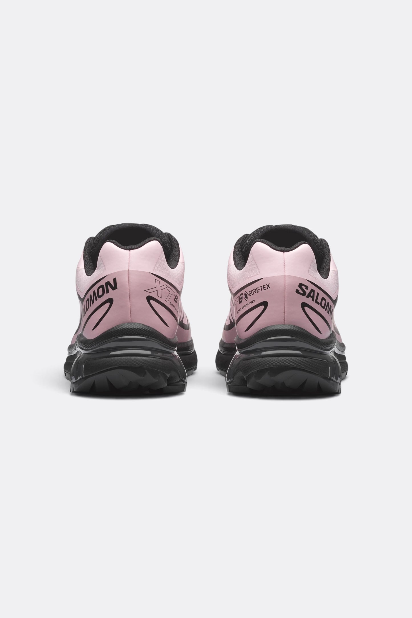 SALOMON XT-6 Gore-Tex Black Icy Pink Dawn Pink | Sneakers Trail Imperméable | Edgar Bdx