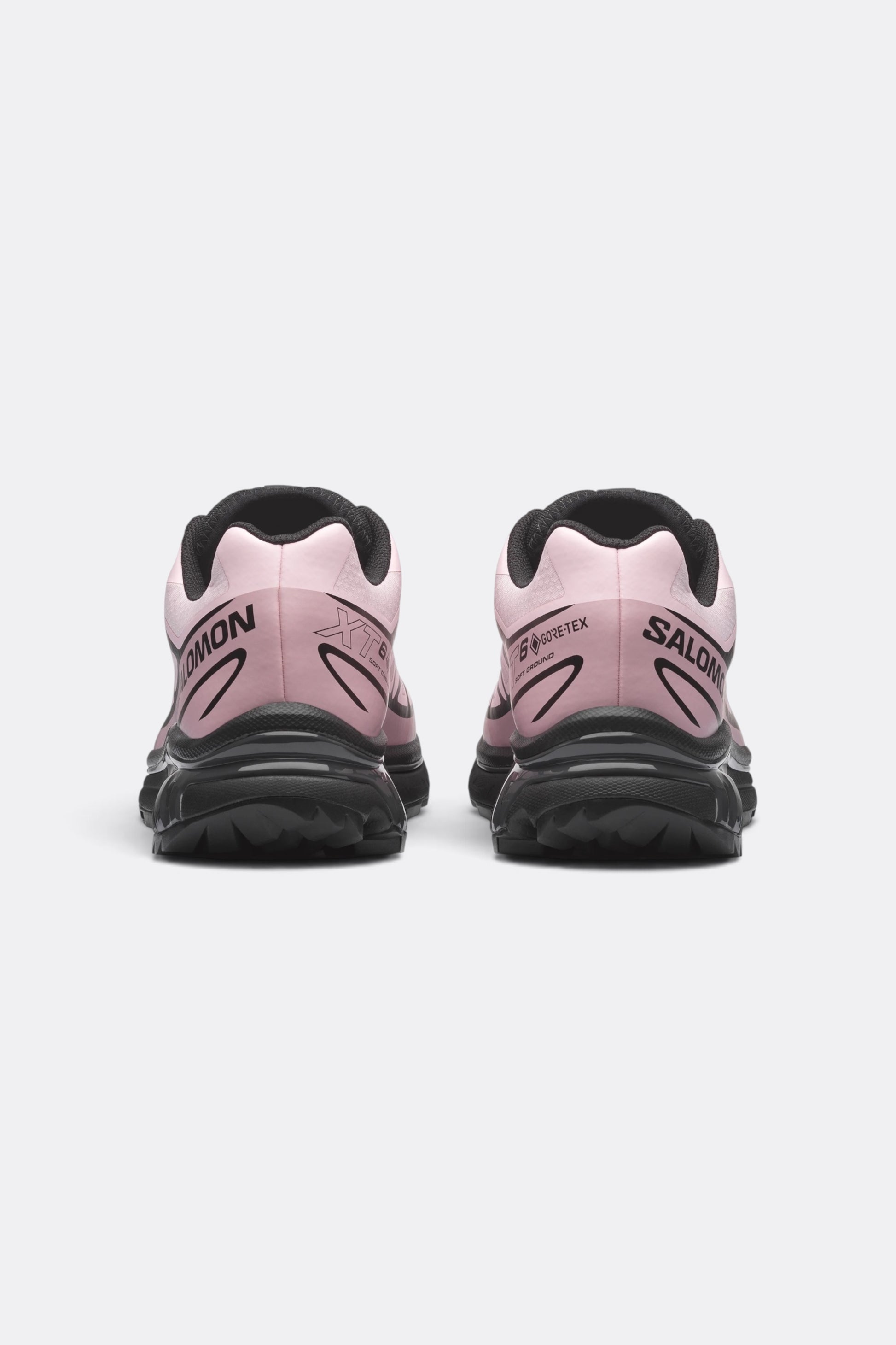 SALOMON XT-6 Gore-Tex Black Icy Pink Dawn Pink | Sneakers Trail Imperméable | Edgar Bdx
