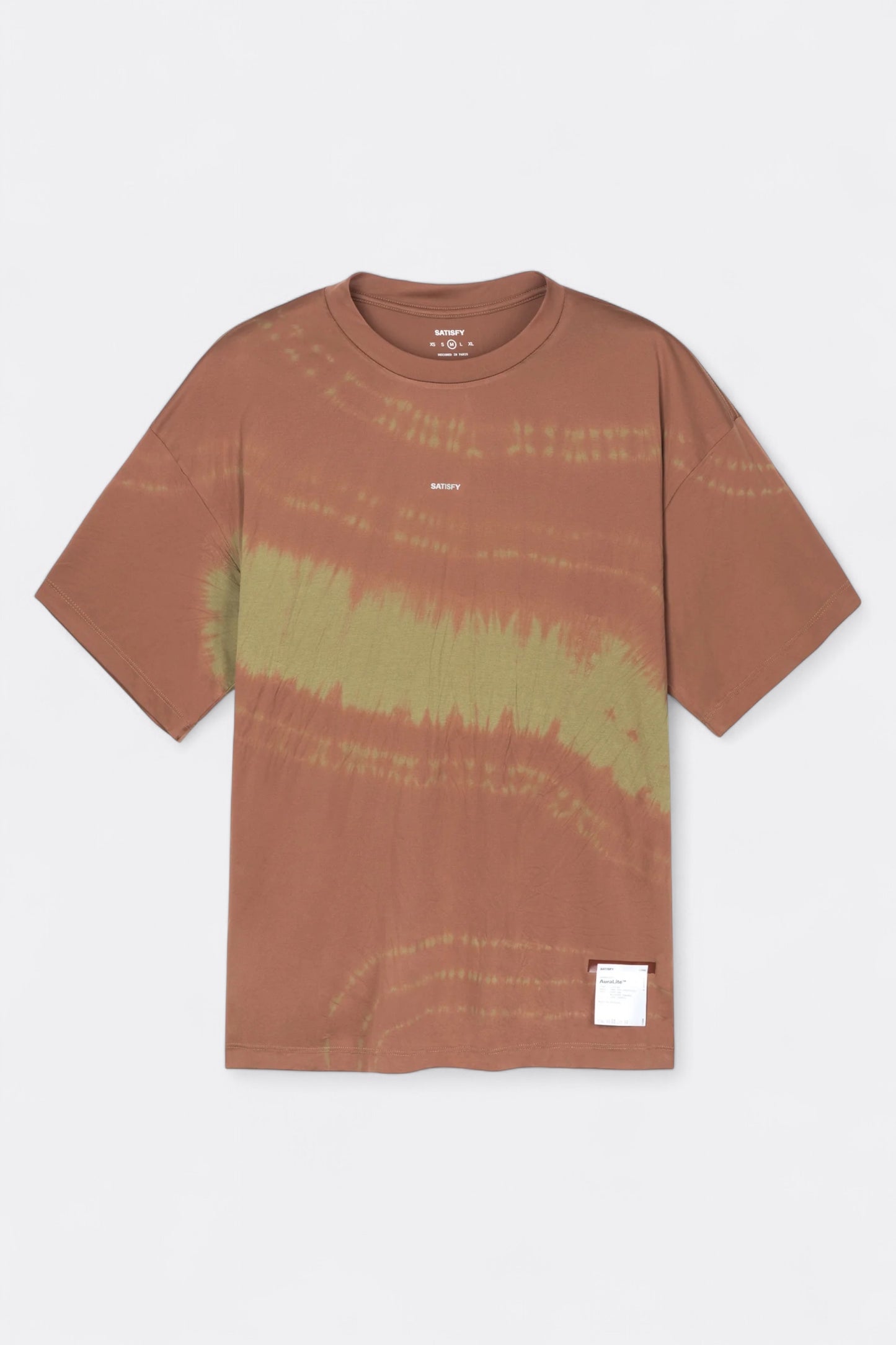 Satisfy - AuraLite™ T‑Shirt (Tie-Dye Mineral Camo)