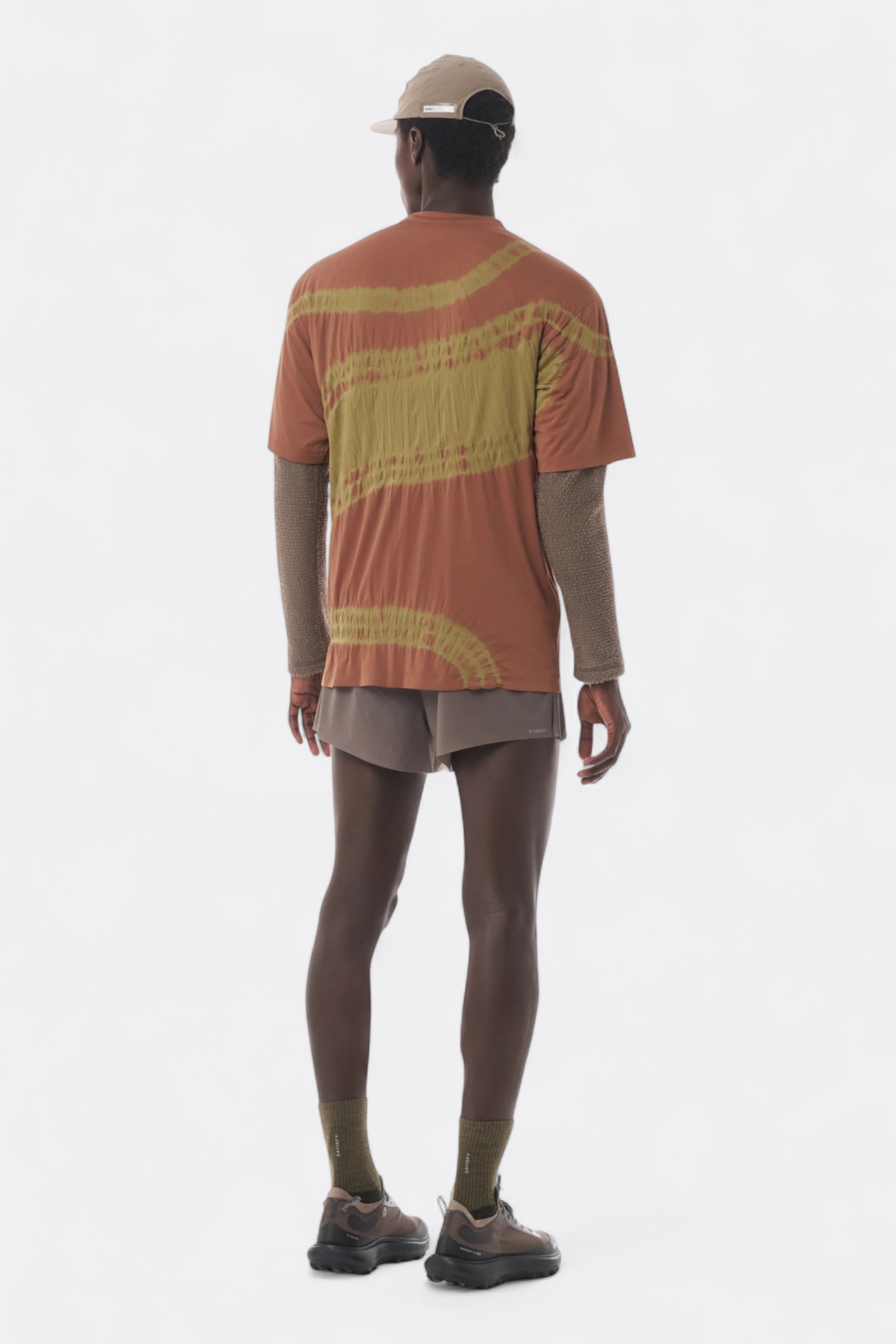 Satisfy - AuraLite™ T‑Shirt (Tie-Dye Mineral Camo)