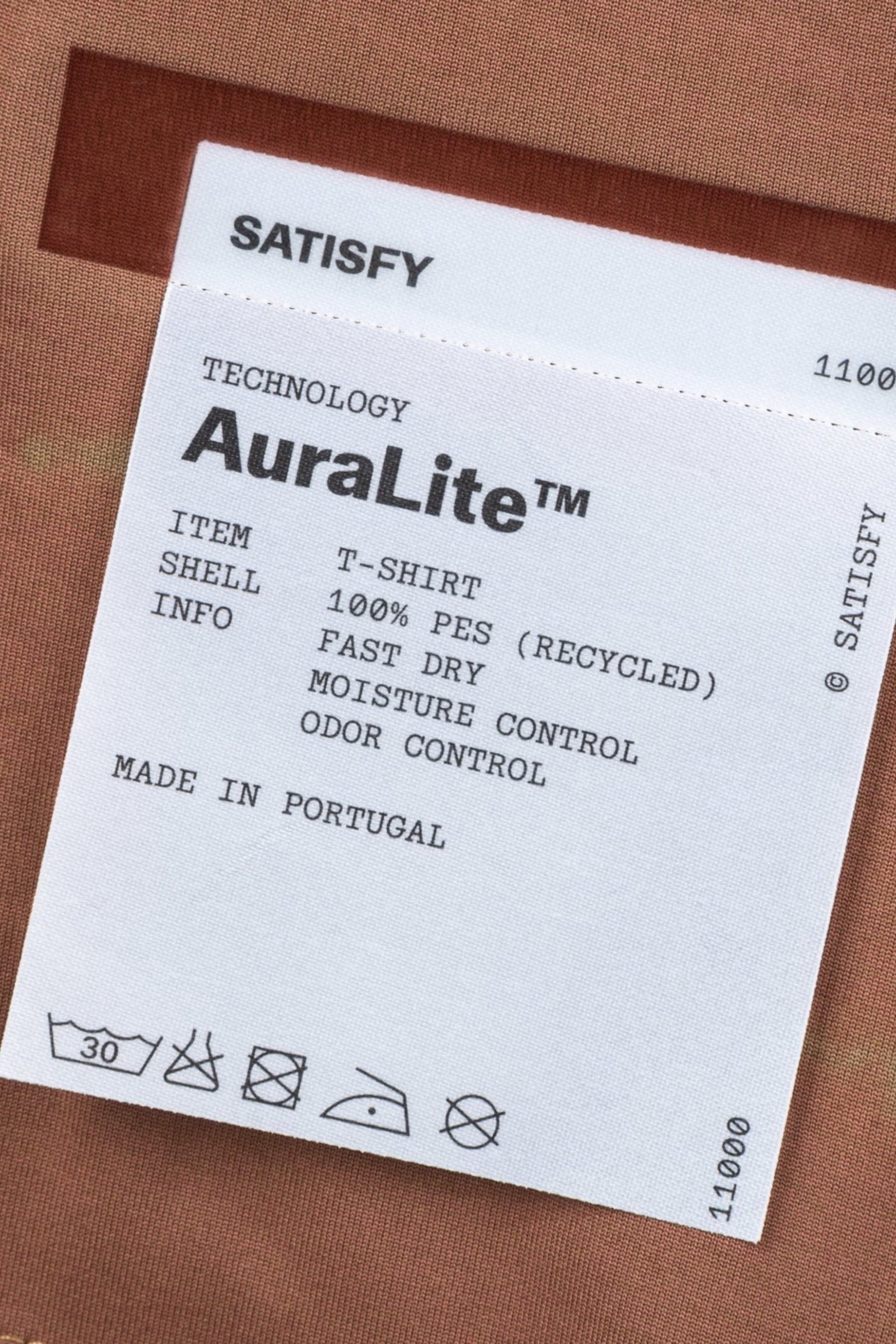 Satisfy - AuraLite™ T‑Shirt (Tie-Dye Mineral Camo)