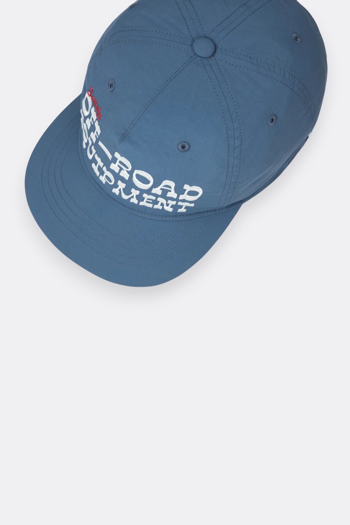 SATISFY FliteSilk™ 5-Panel Pinch Cap Vintage Indigo | Casquette Running Nylon | Edgar Bdx