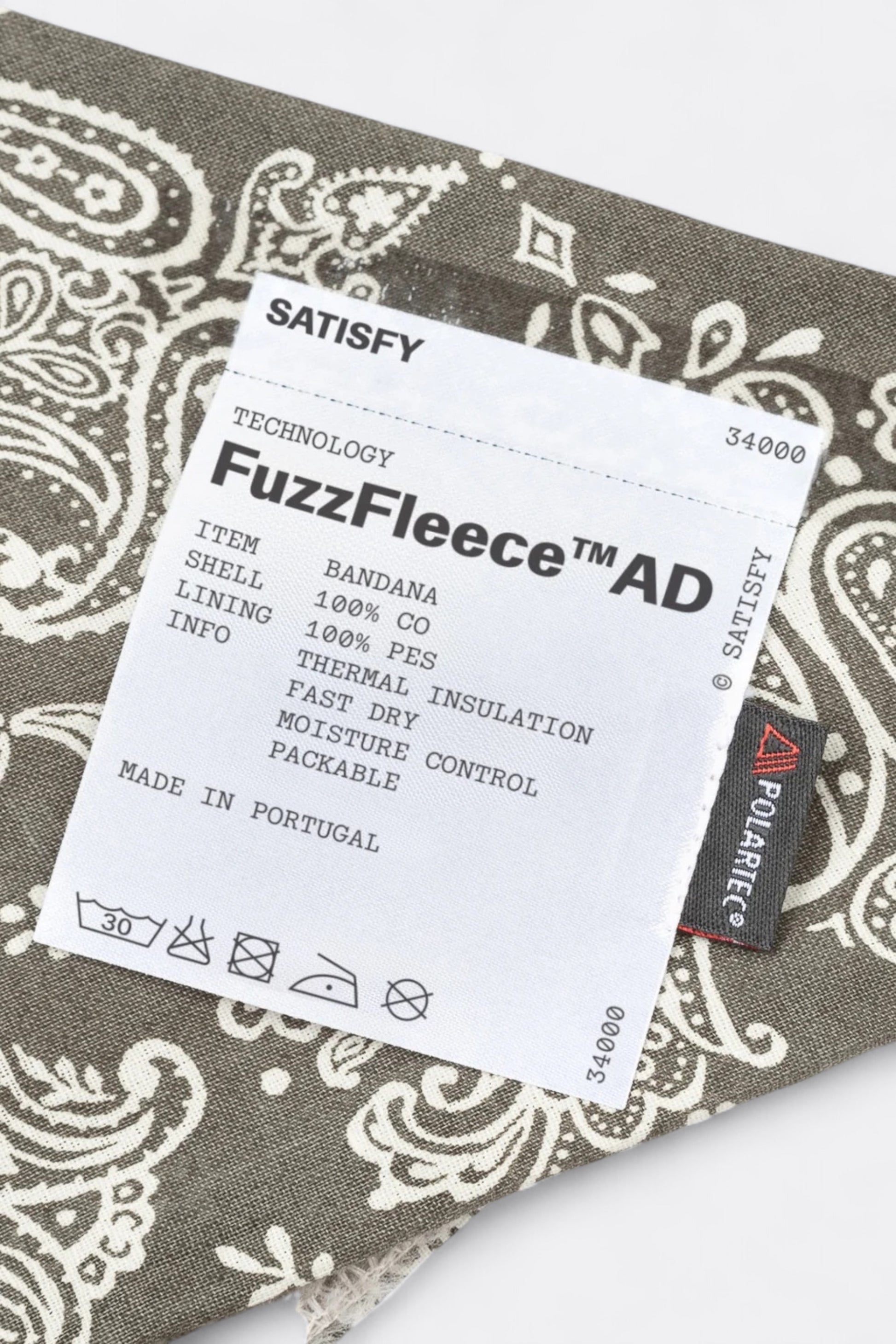Satisfy - FuzzFleece™ AD Bandana (Khaki)
