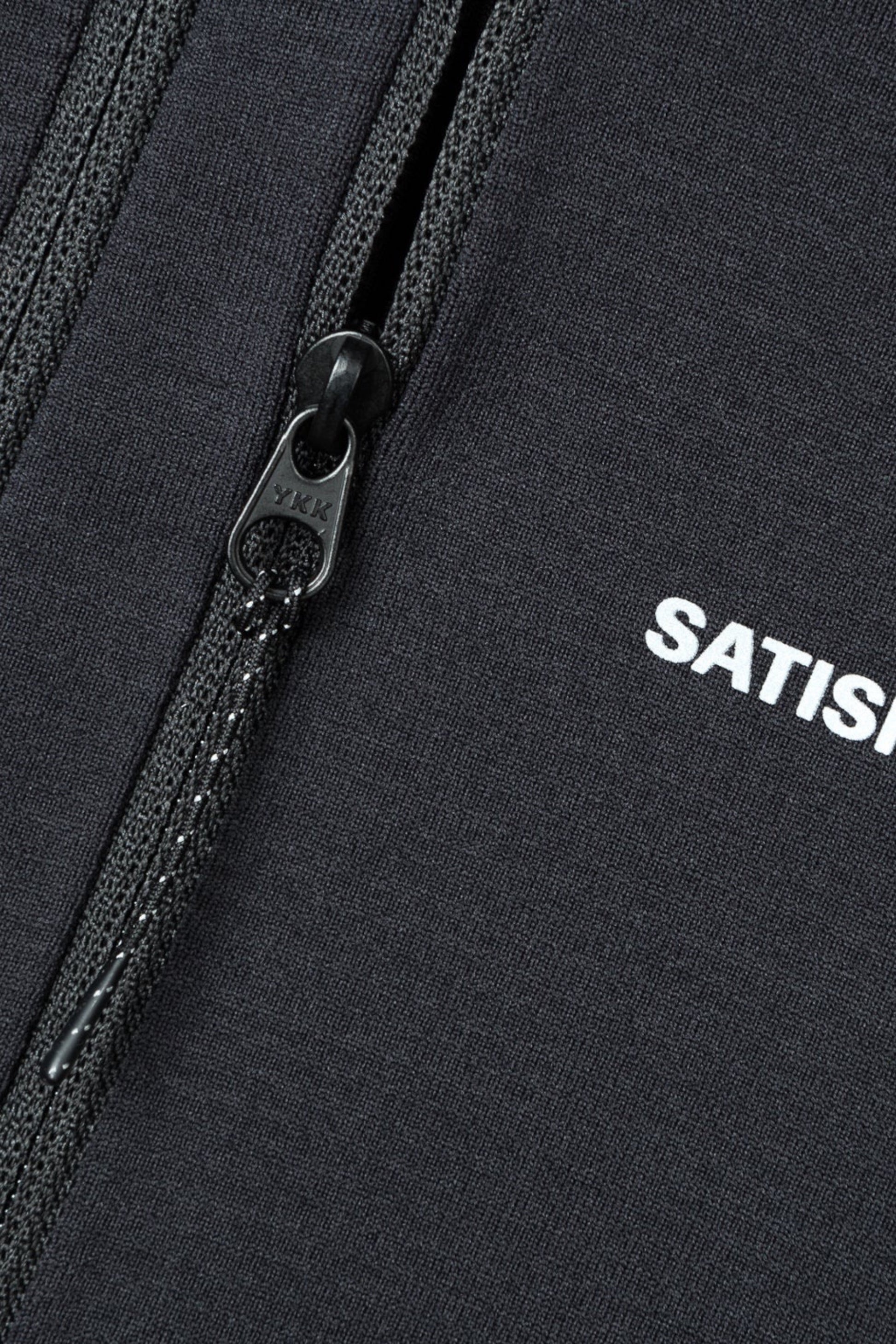 Satisfy - FuzzFleece™ Half‑Zip (Black)