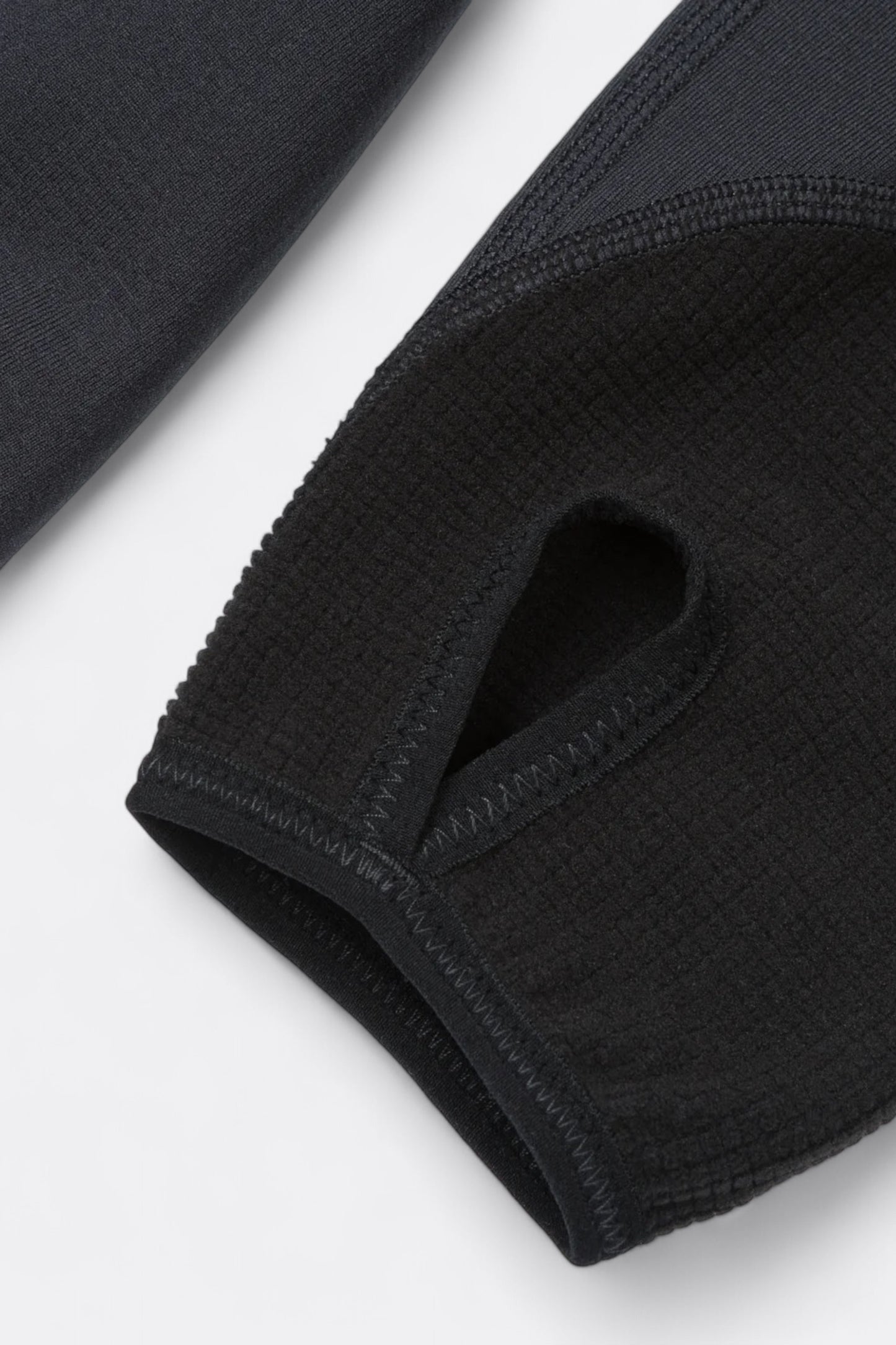 Satisfy - FuzzFleece™ Half‑Zip (Black)