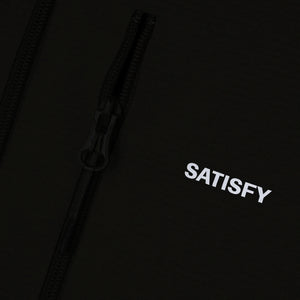Satisfy - GhostFleece™ Half‑Zip (Smoky Quartz)