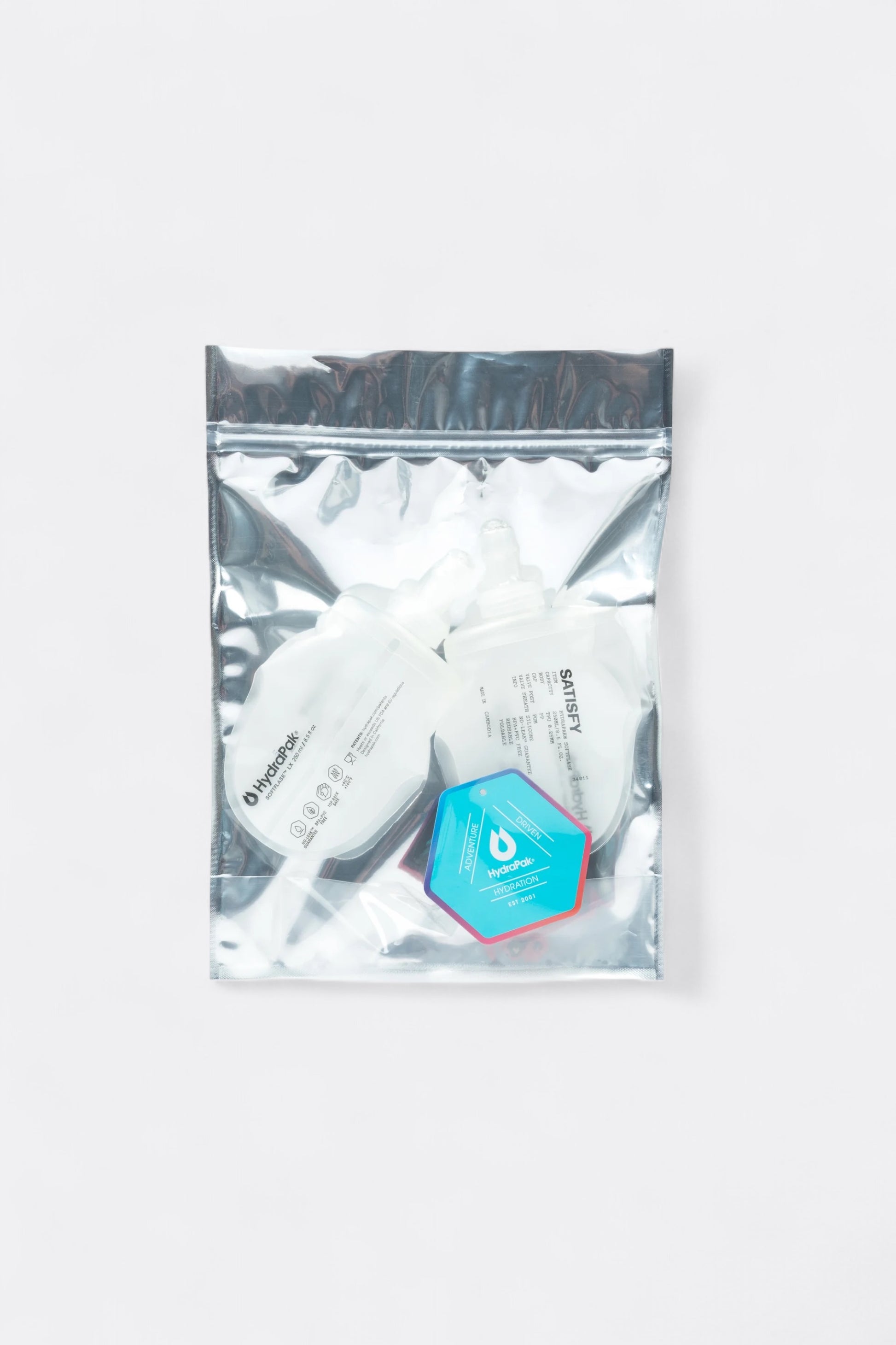 Satisfy - HydraPak® SoftFlask 2Pack 250ML (Transparent)