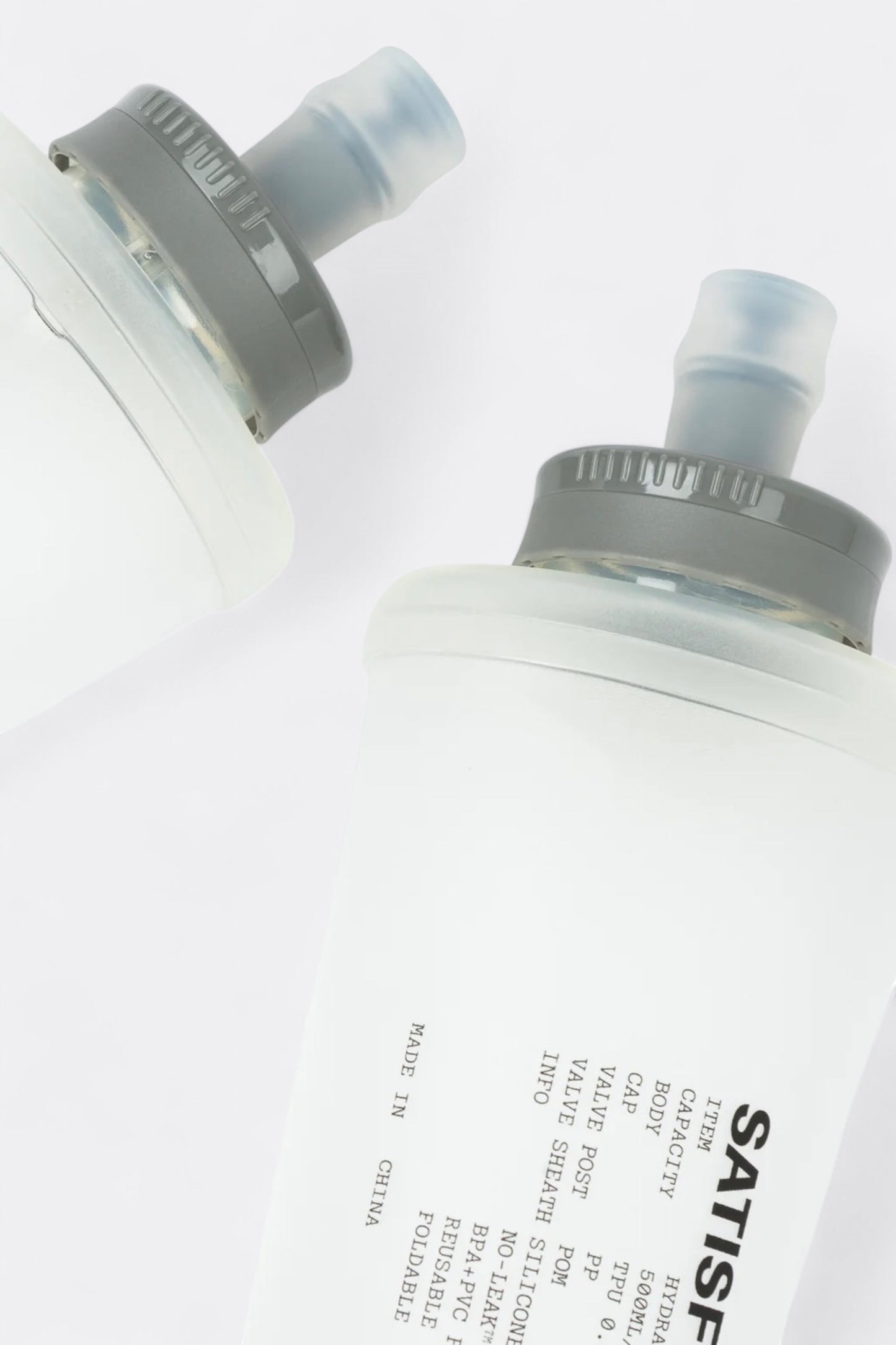 Satisfy - HydraPak® SoftFlask 2Pack 500ML (Transparent)