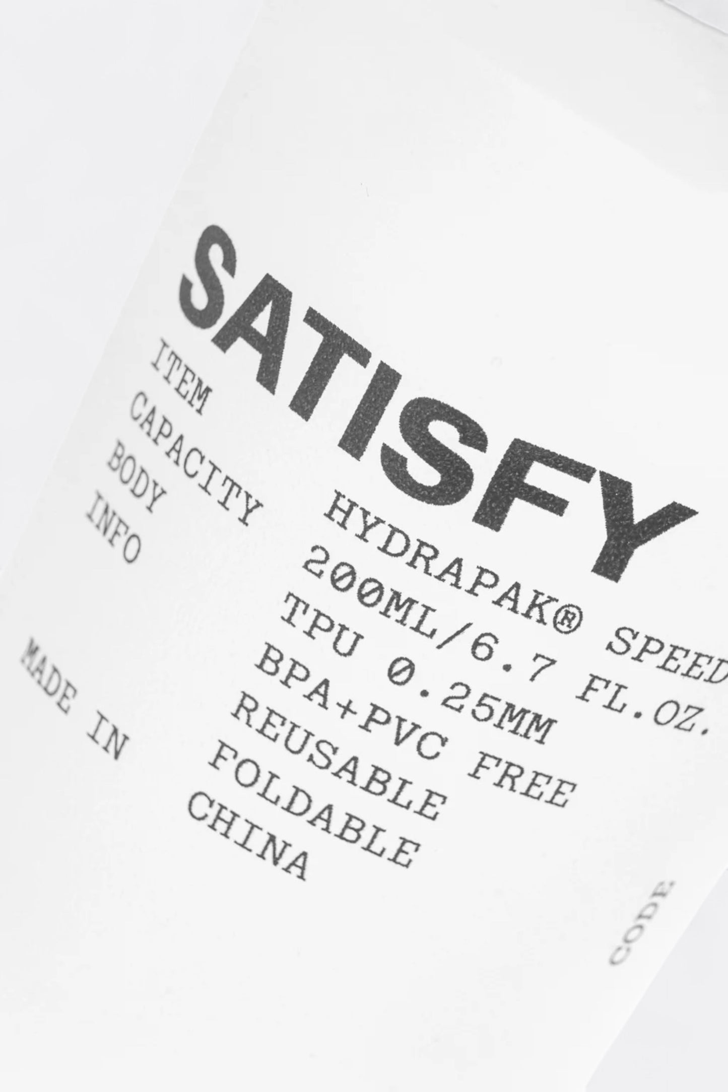 Satisfy - HydraPak® SpeedCup™ 2Pack 200ML (Transparent)