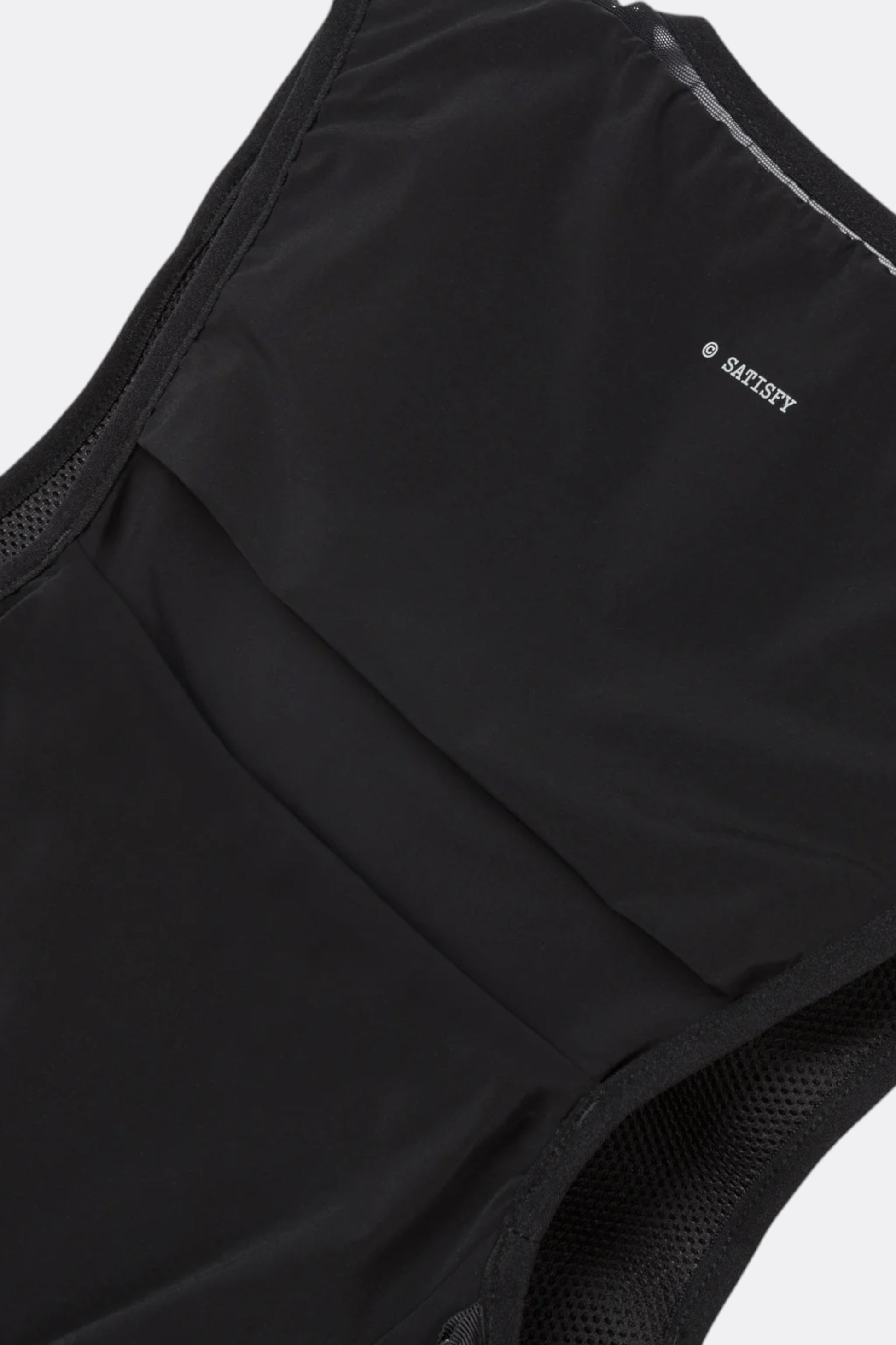 SATISFY Justice Cordura Hydration Vest 5L Black | Gilet Trail Running