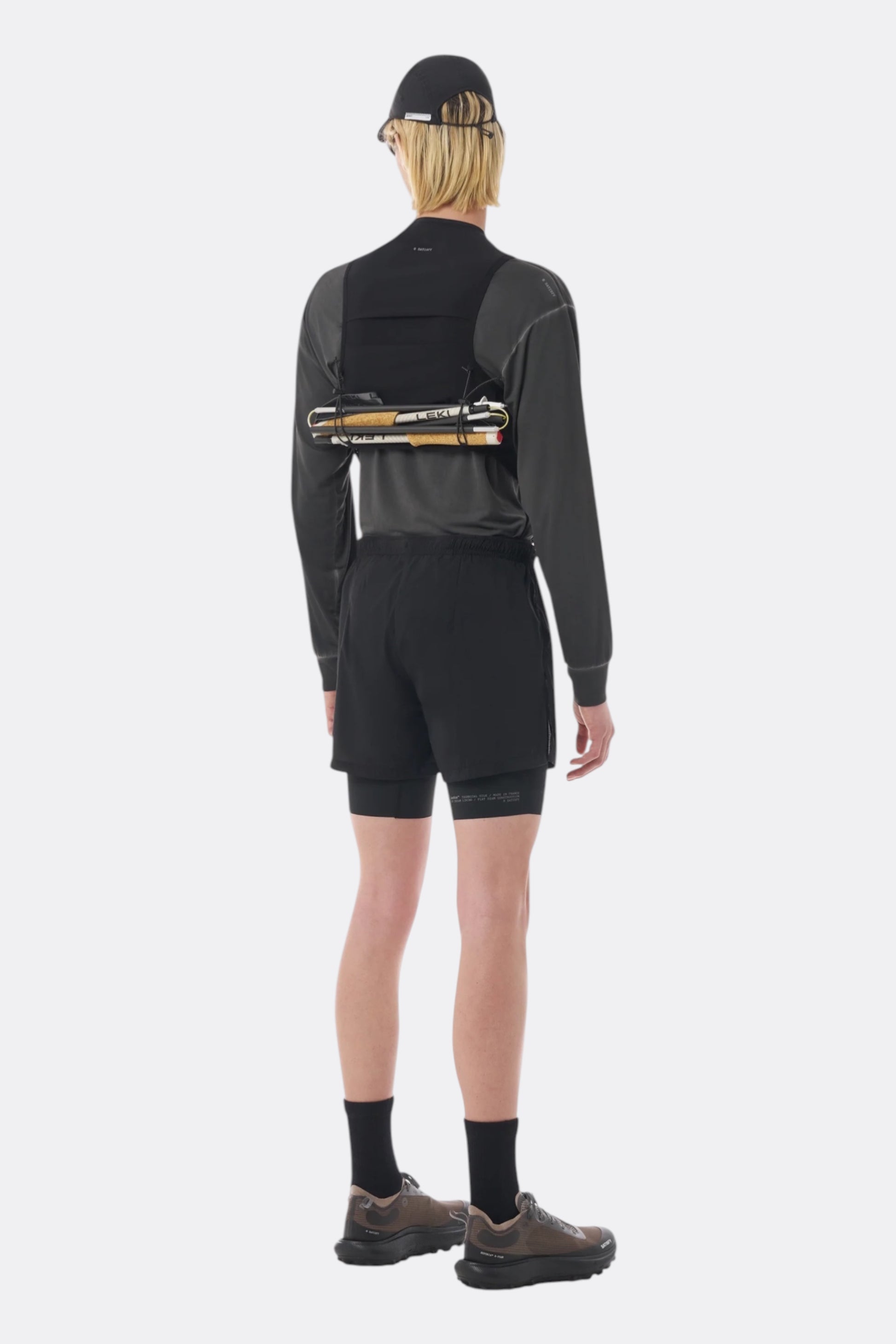 SATISFY Justice Cordura Hydration Vest 5L Black | Gilet Trail Running