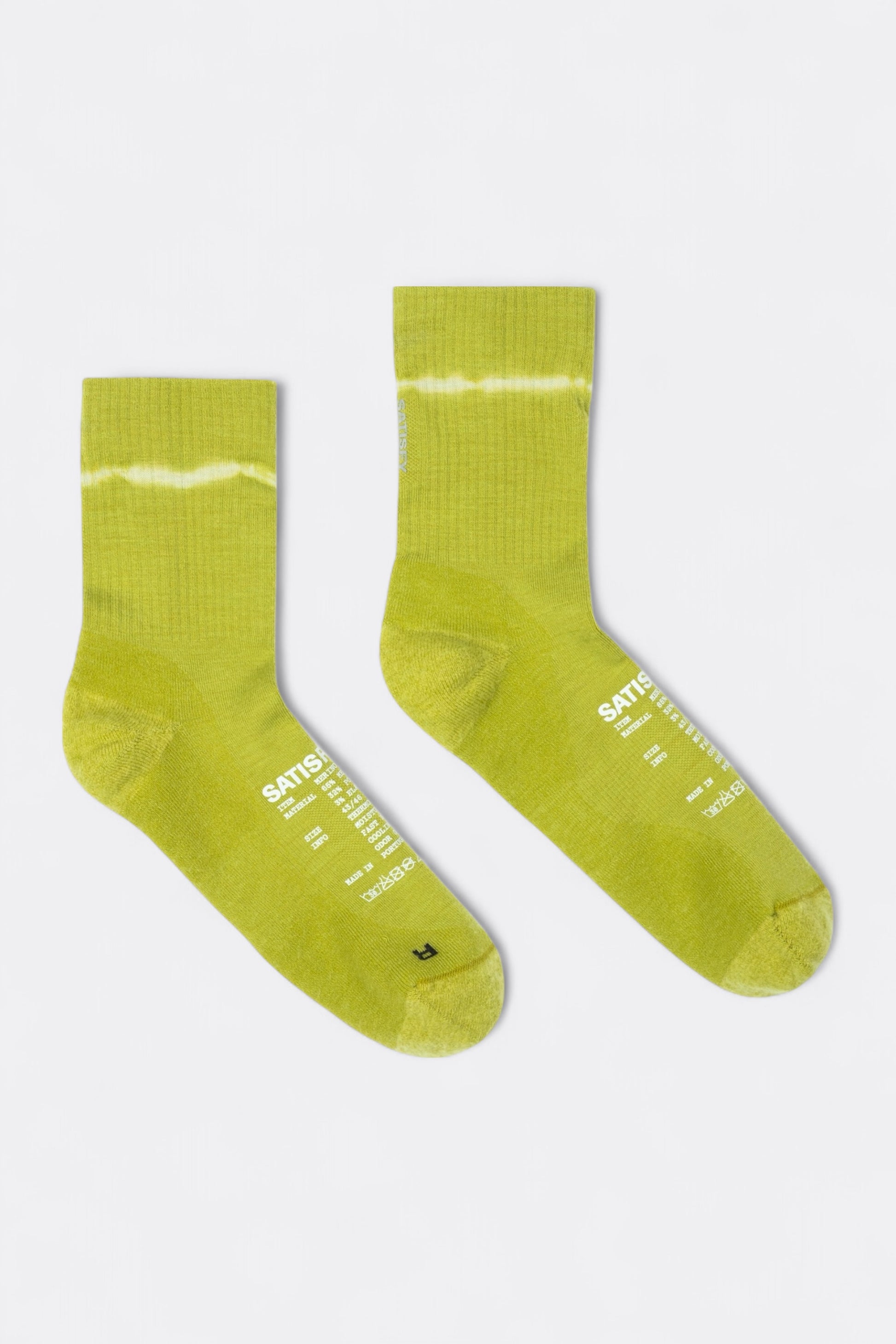 Satisfy - Merino Nylon Tube Socks (Grenoble Green)