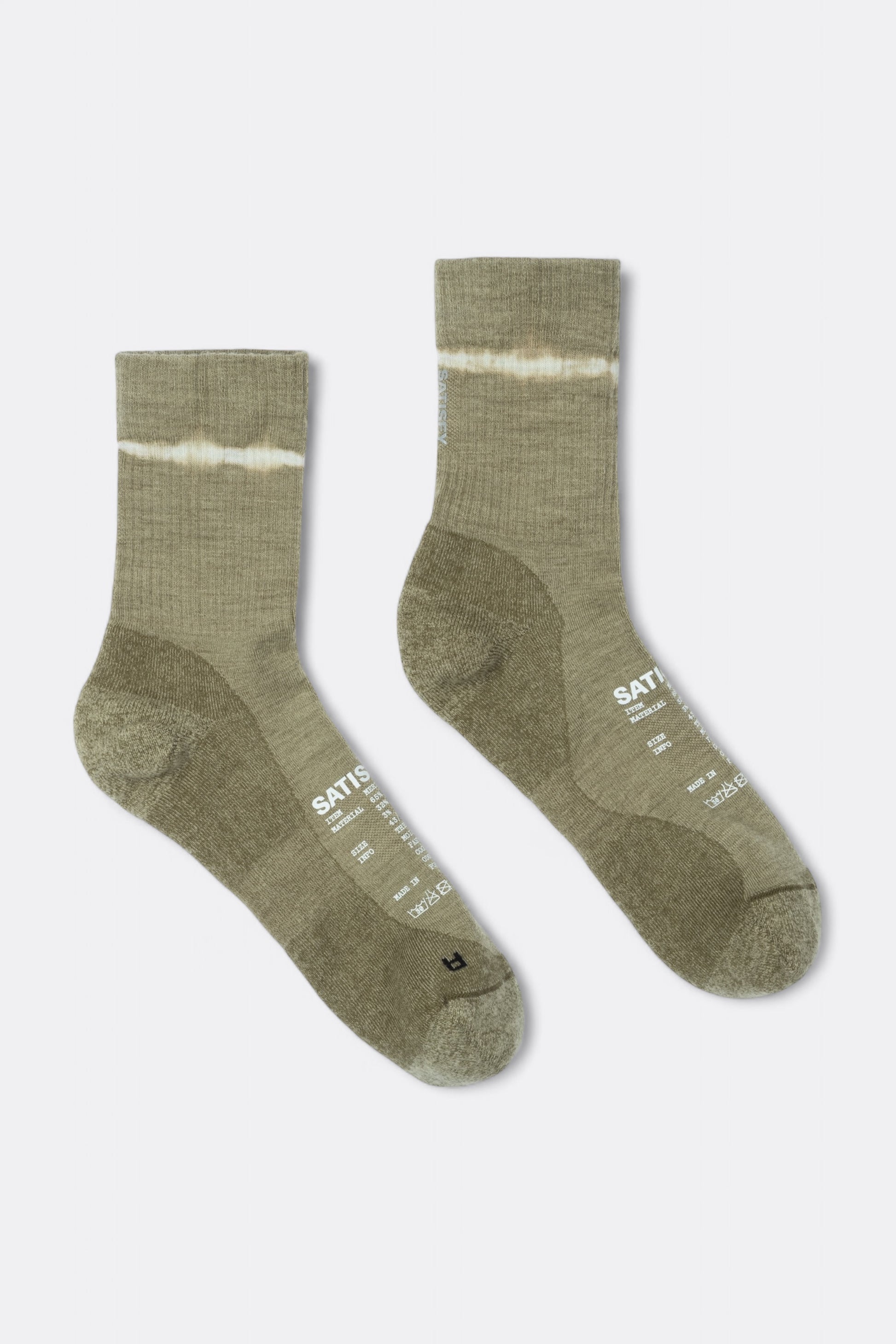 Satisfy - Merino Nylon Tube Socks (Tie-Dye Falcon)