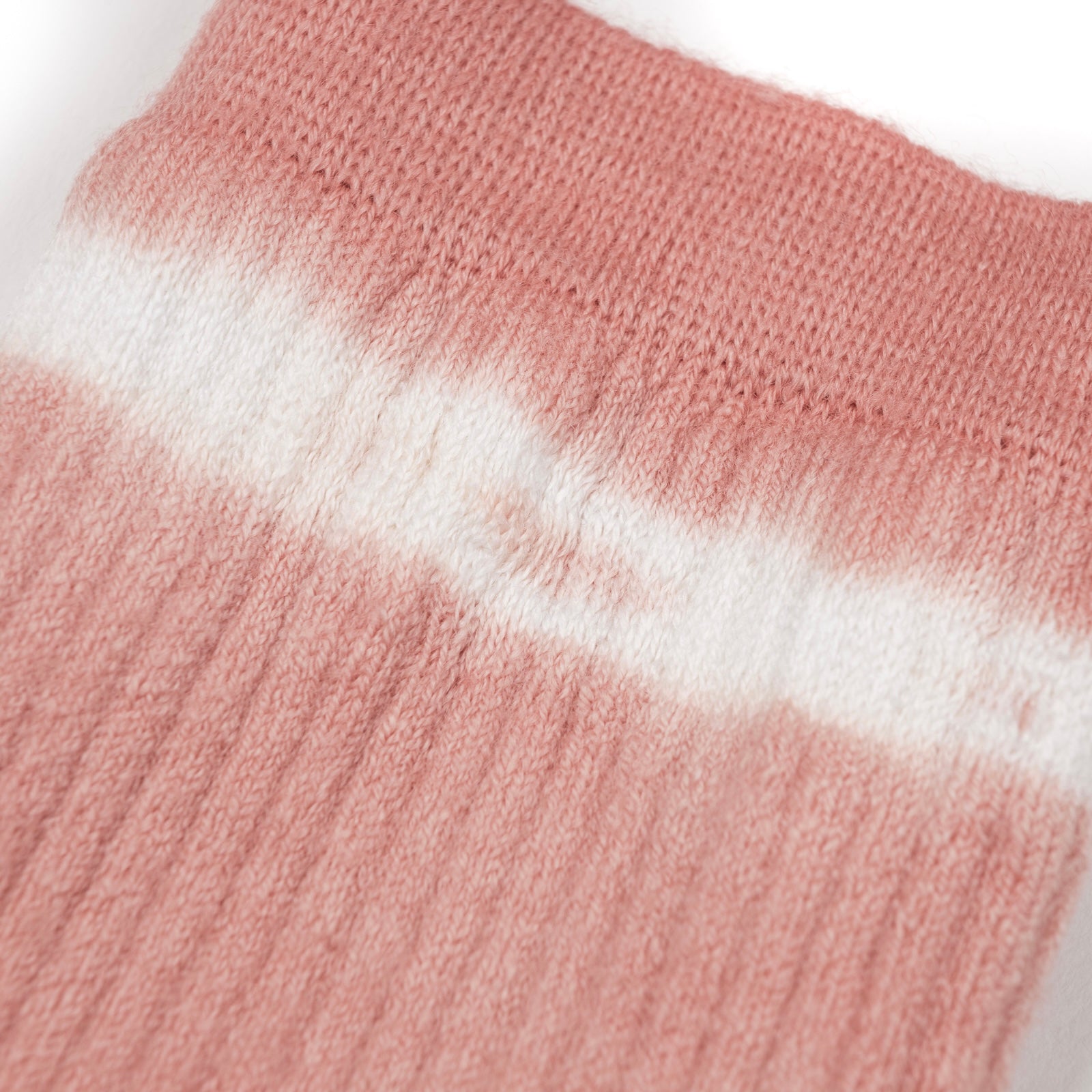 Satisfy - Merino Tube Socks (Dusty Pink Tie-Dye)