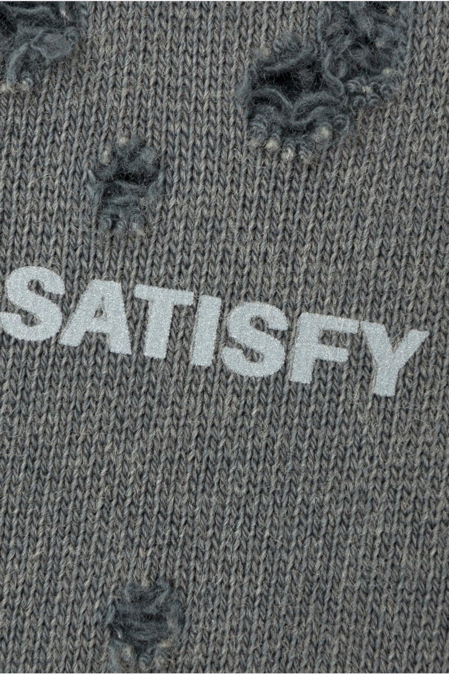 SATISFY MothTech™ Hoodie Faded Black | Hoodie Coton Bio French Terry | Edgar Bdx