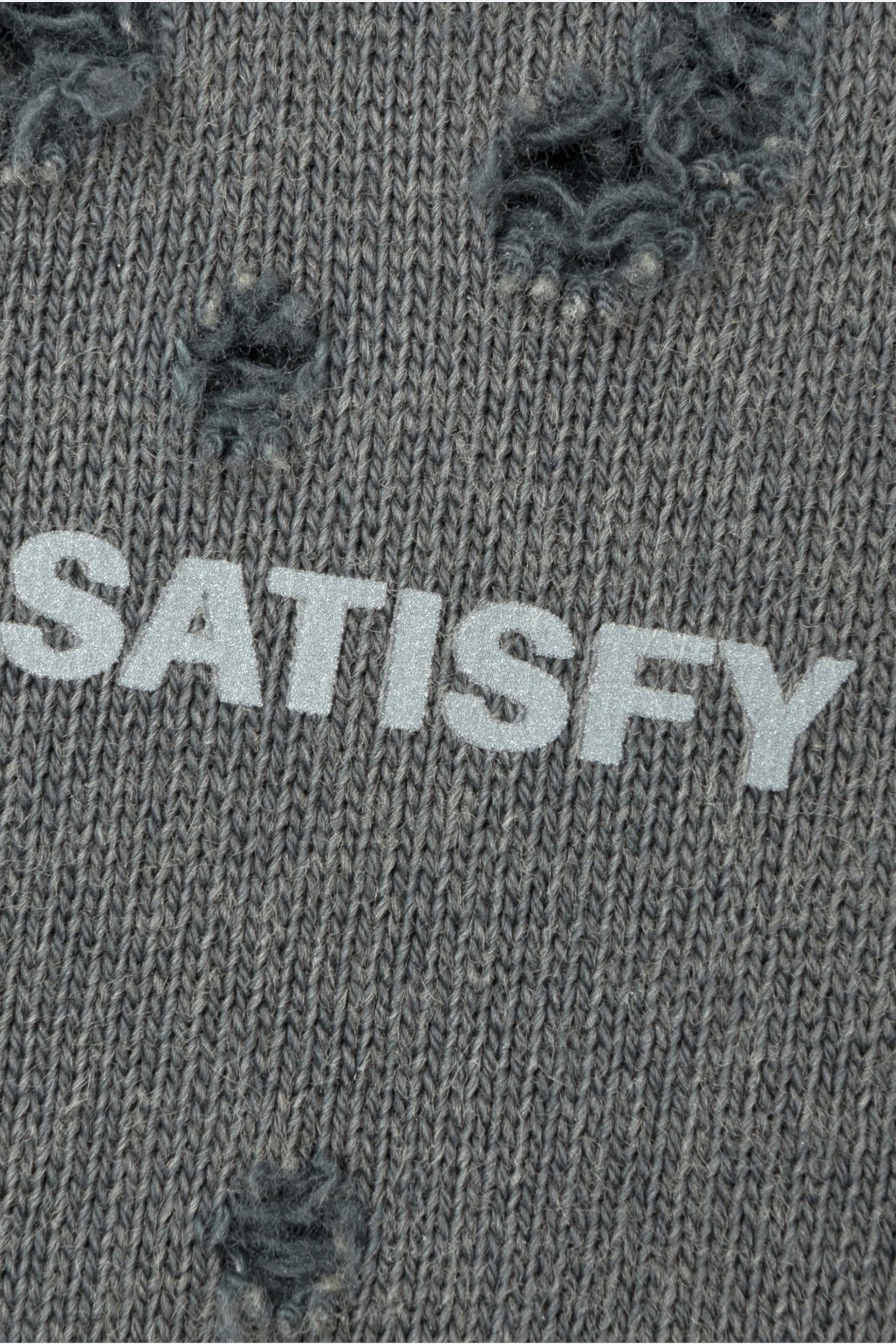 SATISFY MothTech™ Hoodie Faded Black | Hoodie Coton Bio French Terry | Edgar Bdx