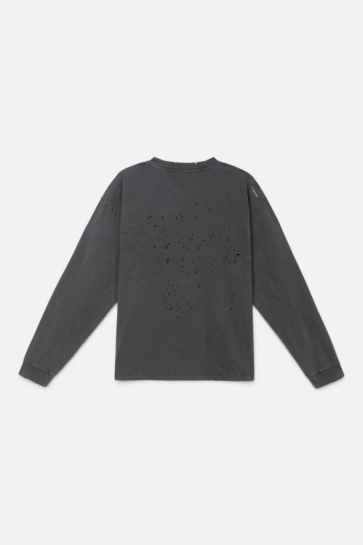 SATISFY MothTech Long Tee Aged Black | Edgar Bdx