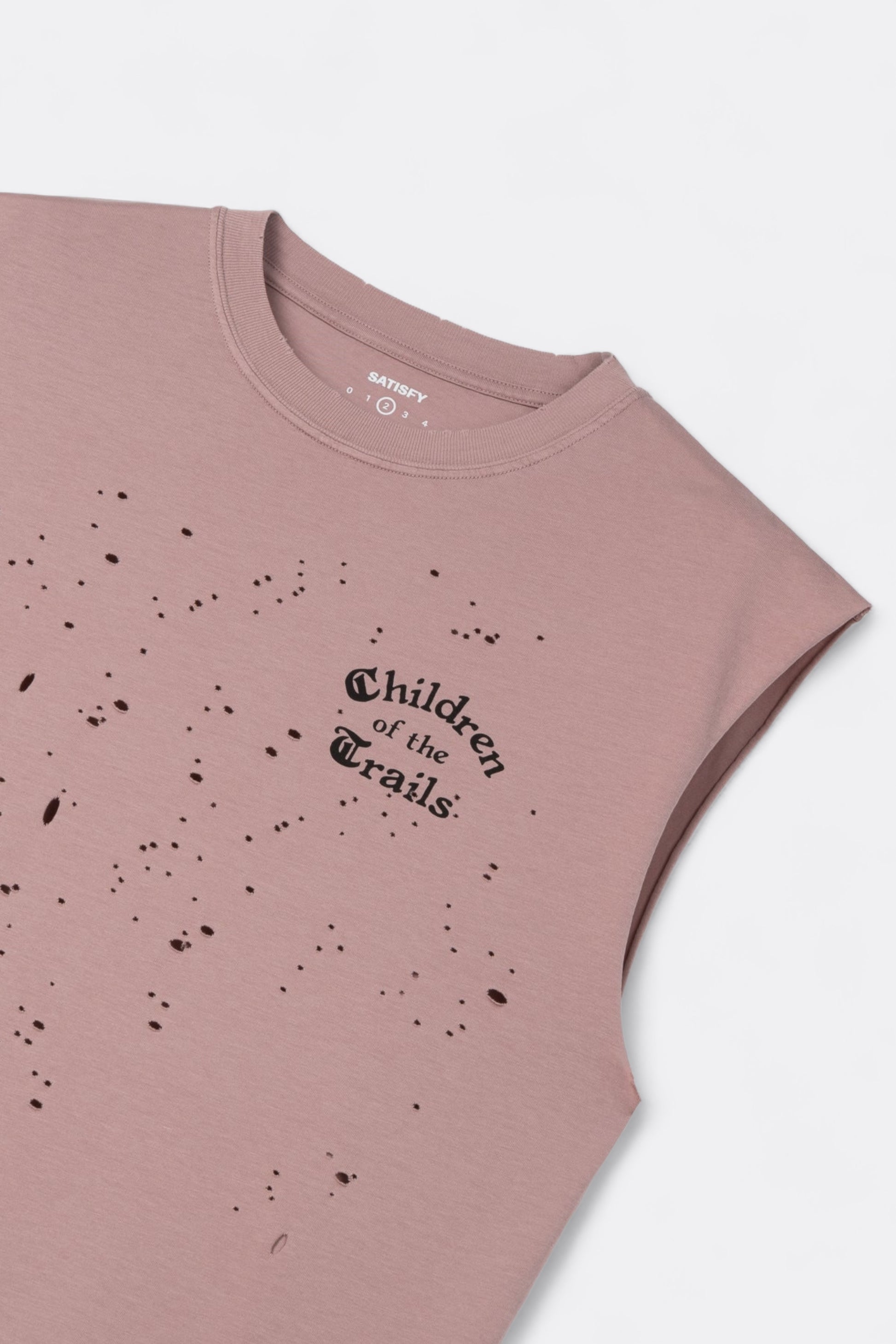 Satisfy - MothTech™ Muscle Tee (Aged Ash Rose)