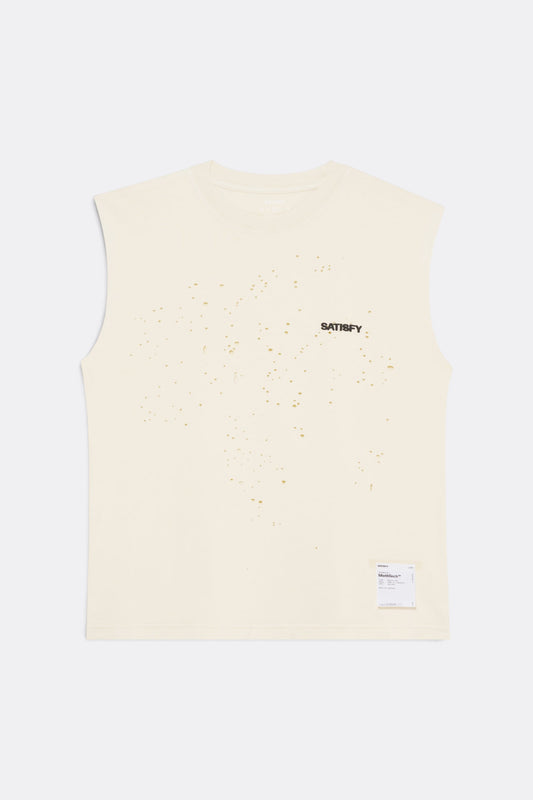 SATISFY MothTech Muscle Tee Aged Ecru | Edgar Bdx