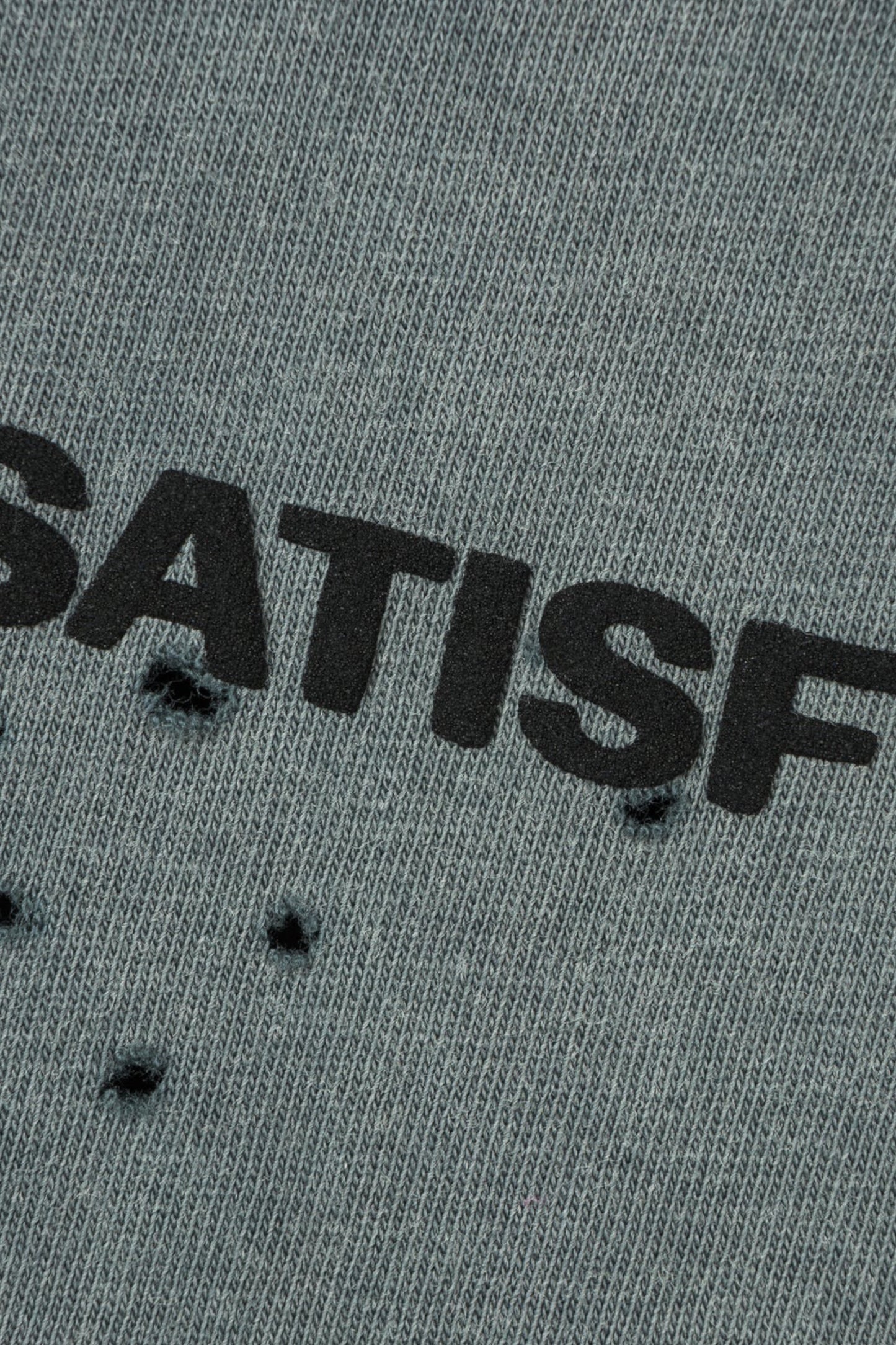 SATISFY MothTech™ Muscle Tee Faded Black | Debardeur Running Coton Bio | Edgar Bdx