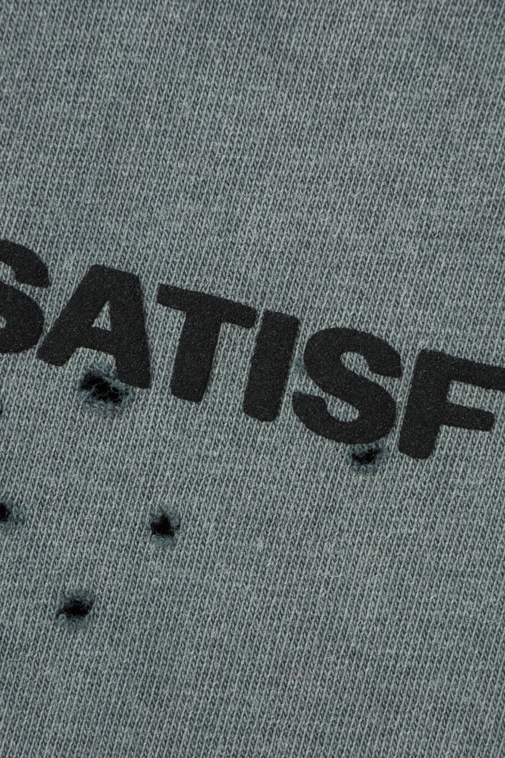 SATISFY MothTech™ Muscle Tee Faded Black | Debardeur Running Coton Bio | Edgar Bdx