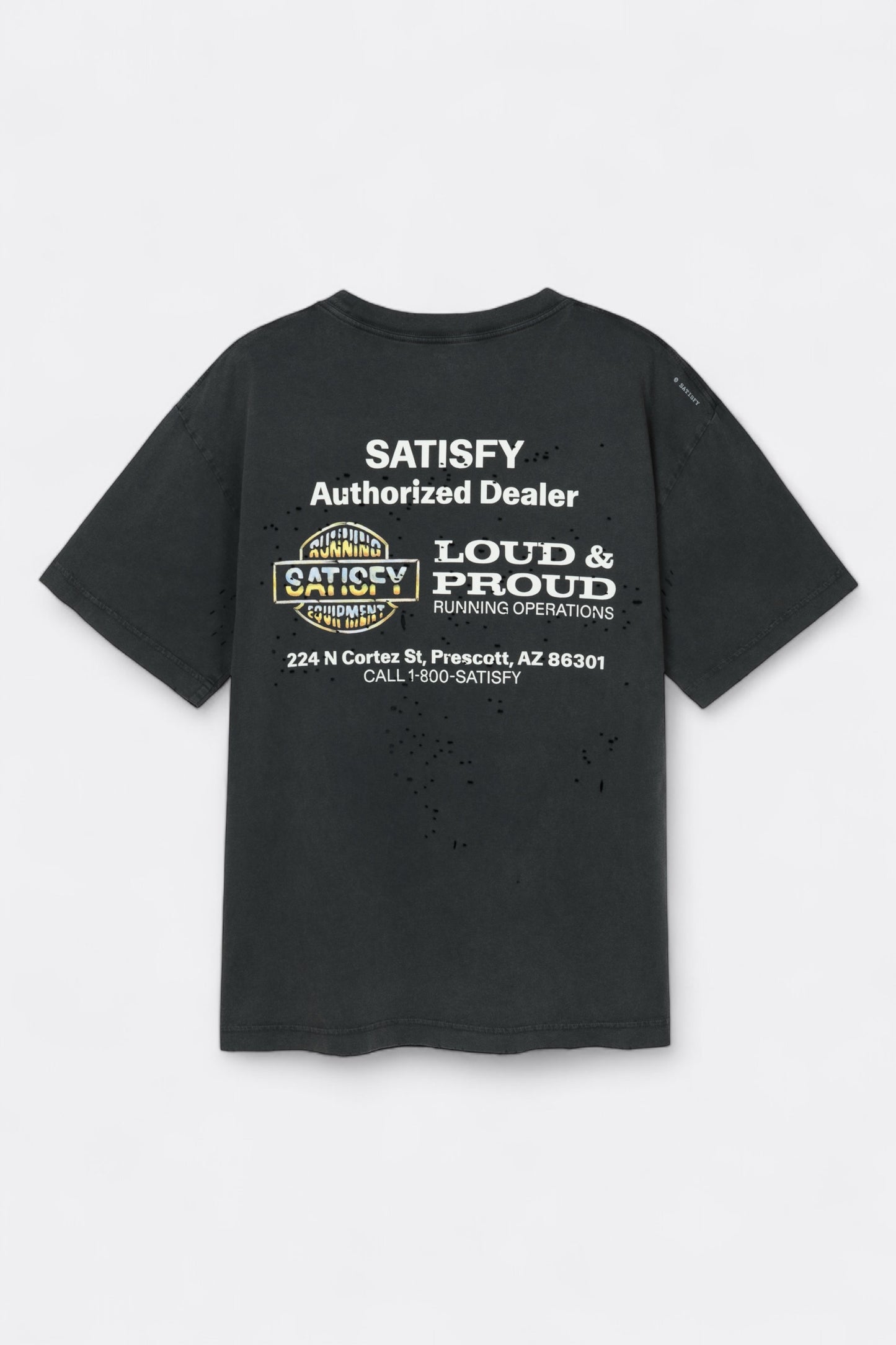 Satisfy - MothTech™ T-Shirt (Aged Black)