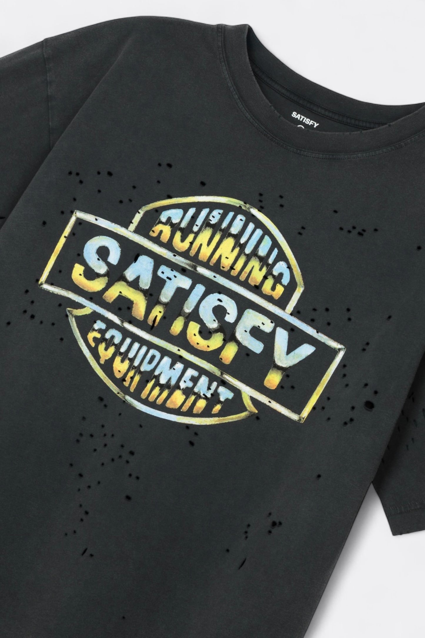 Satisfy - MothTech™ T-Shirt (Aged Black)