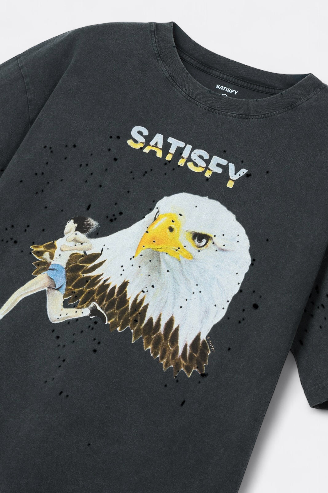 Satisfy - MothTech™ T-Shirt (Aged Black)
