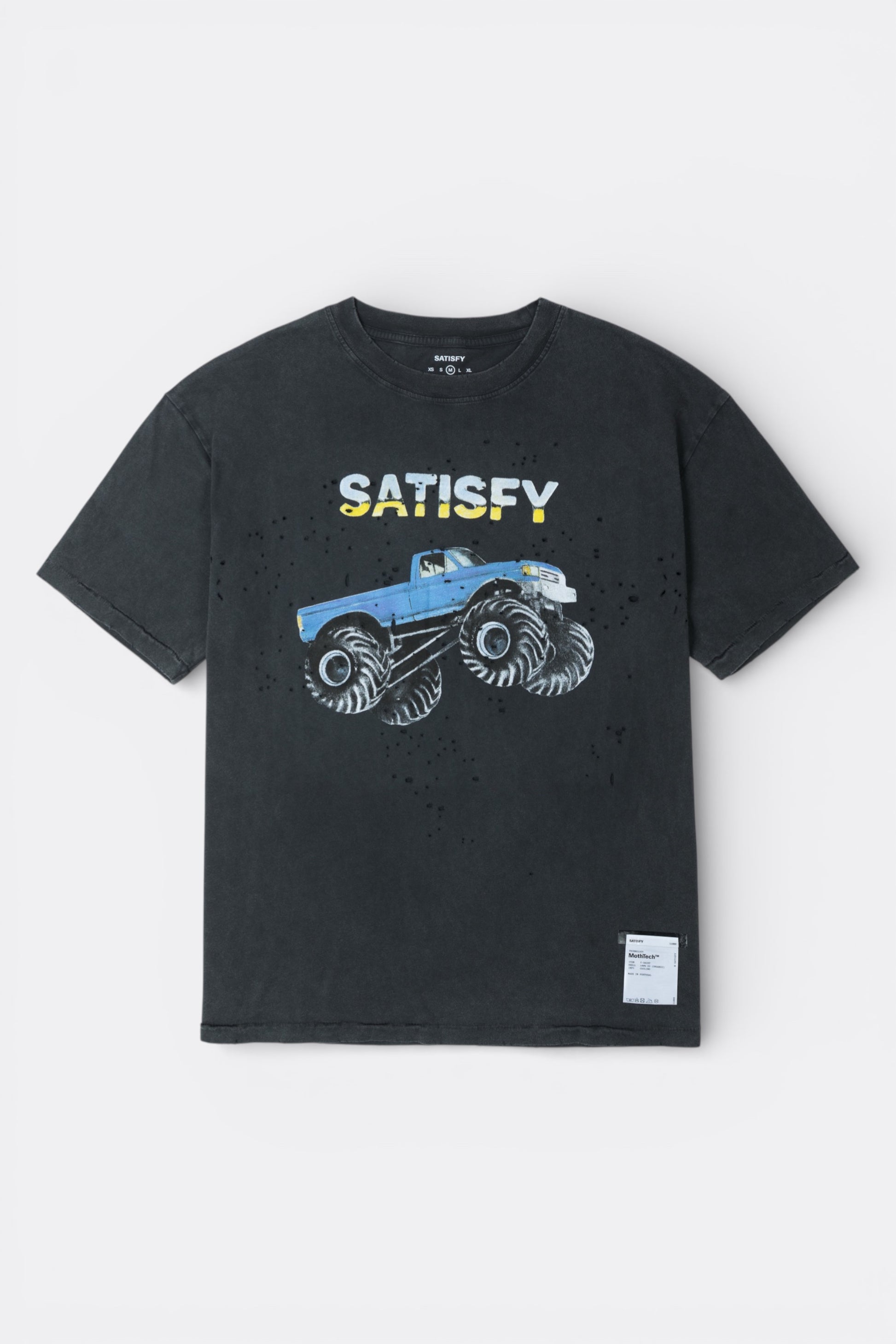 Satisfy - MothTech™ T-Shirt (Aged Black)