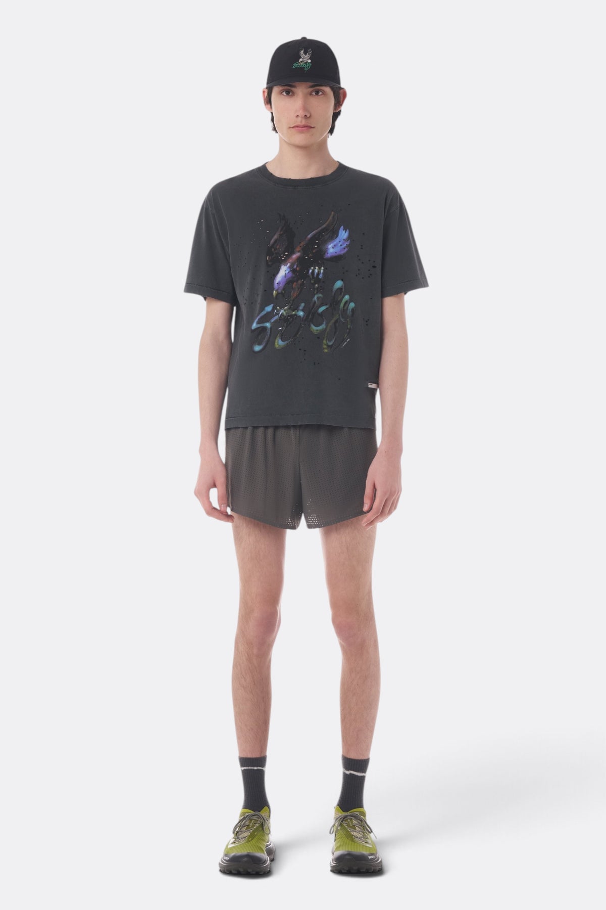 SATISFY MothTech T-Shirt Aged Black Eagle Snake | Edgar Bdx