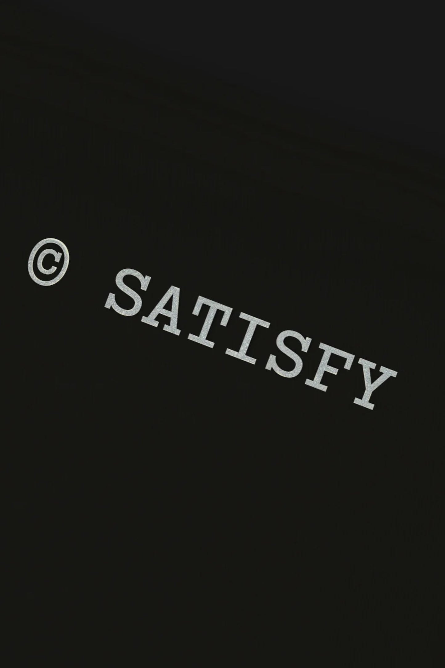 SATISFY MothTech T-Shirt Aged Transparent Yellow | T-Shirt Running Coton Technique