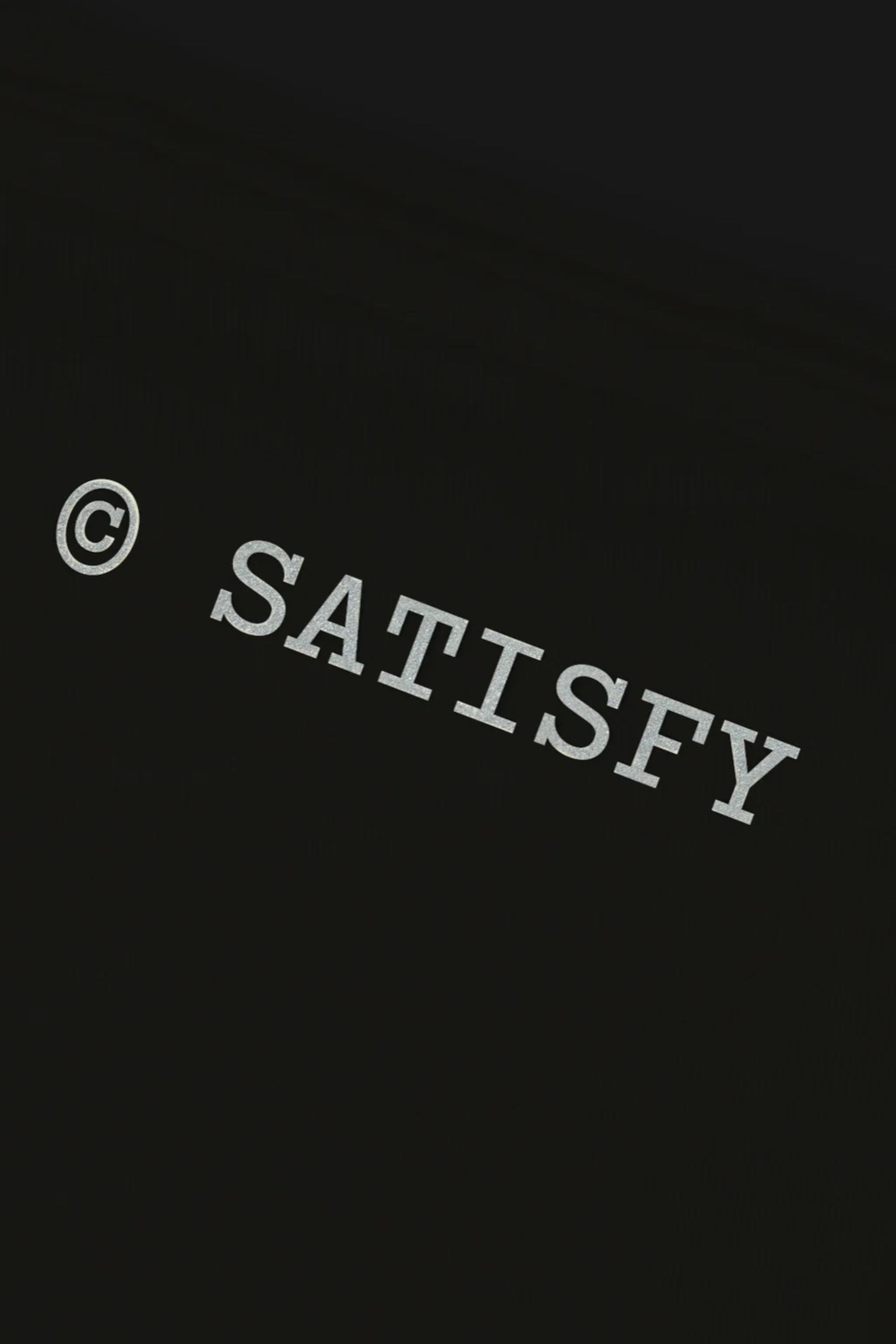 SATISFY MothTech T-Shirt Aged Transparent Yellow | T-Shirt Running Coton Technique