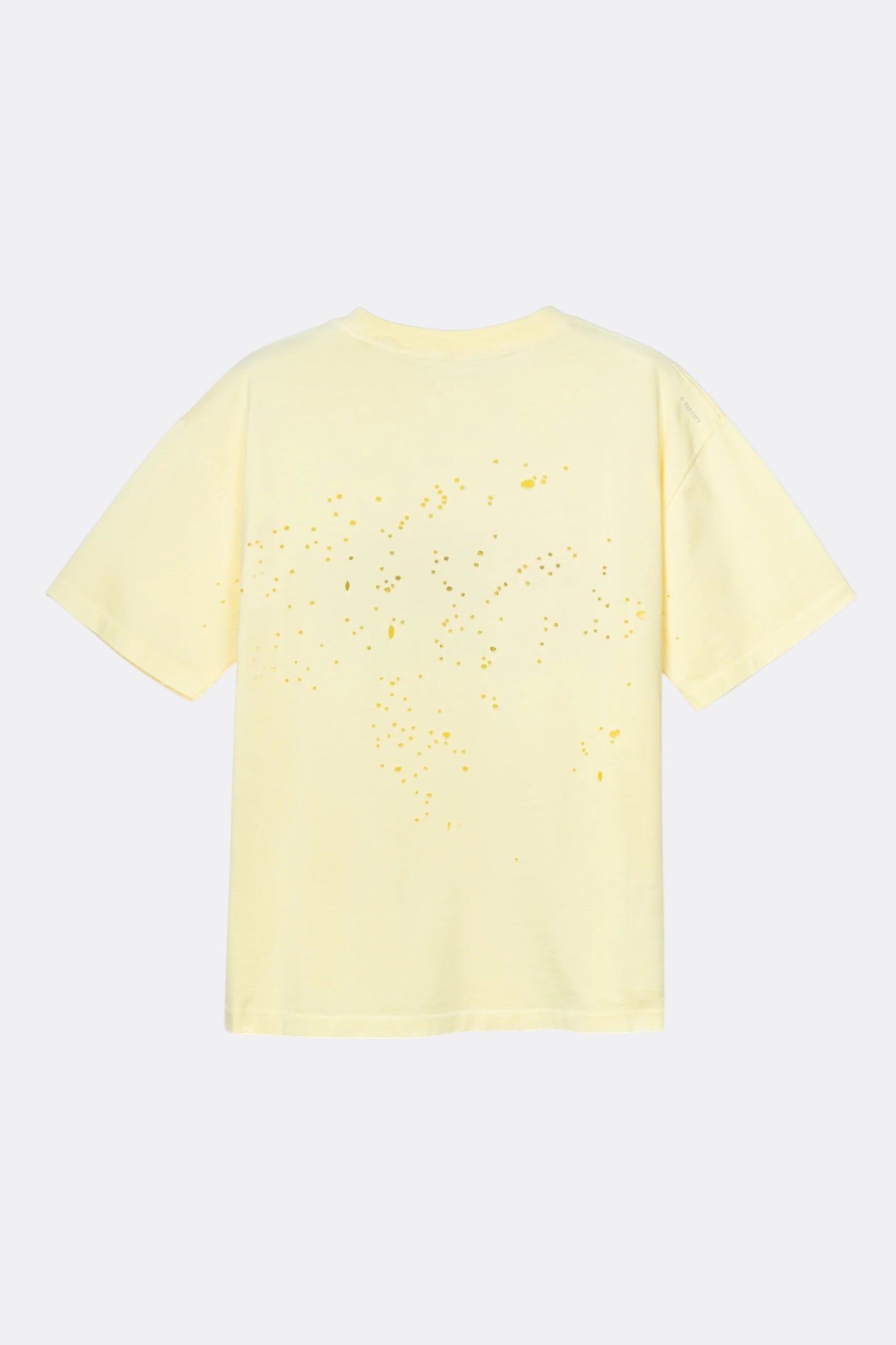 SATISFY MothTech T-Shirt Aged Transparent Yellow | T-Shirt Running Coton Technique