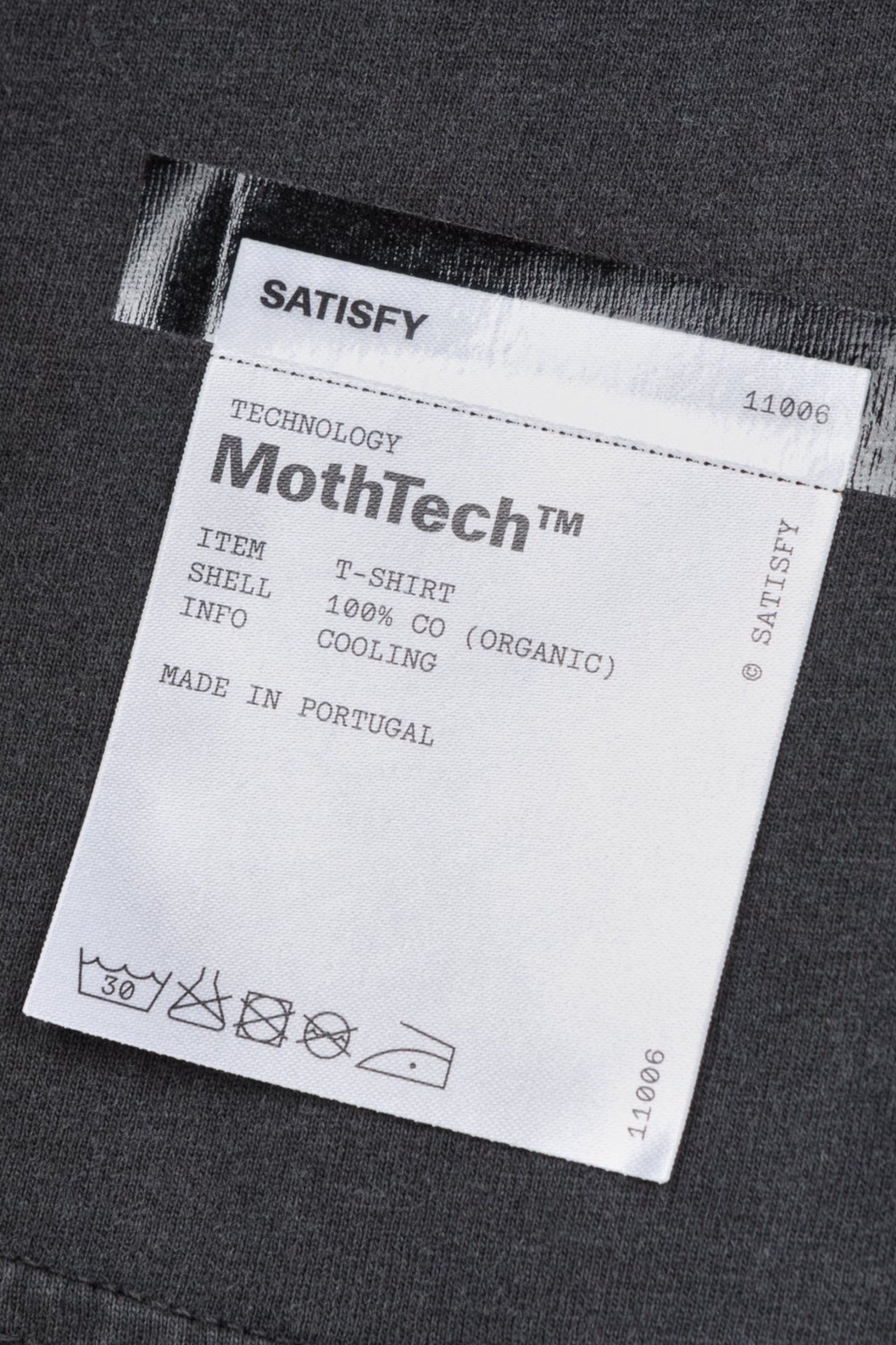 Satisfy - MothTech™ T-Shirt (Aged Black)