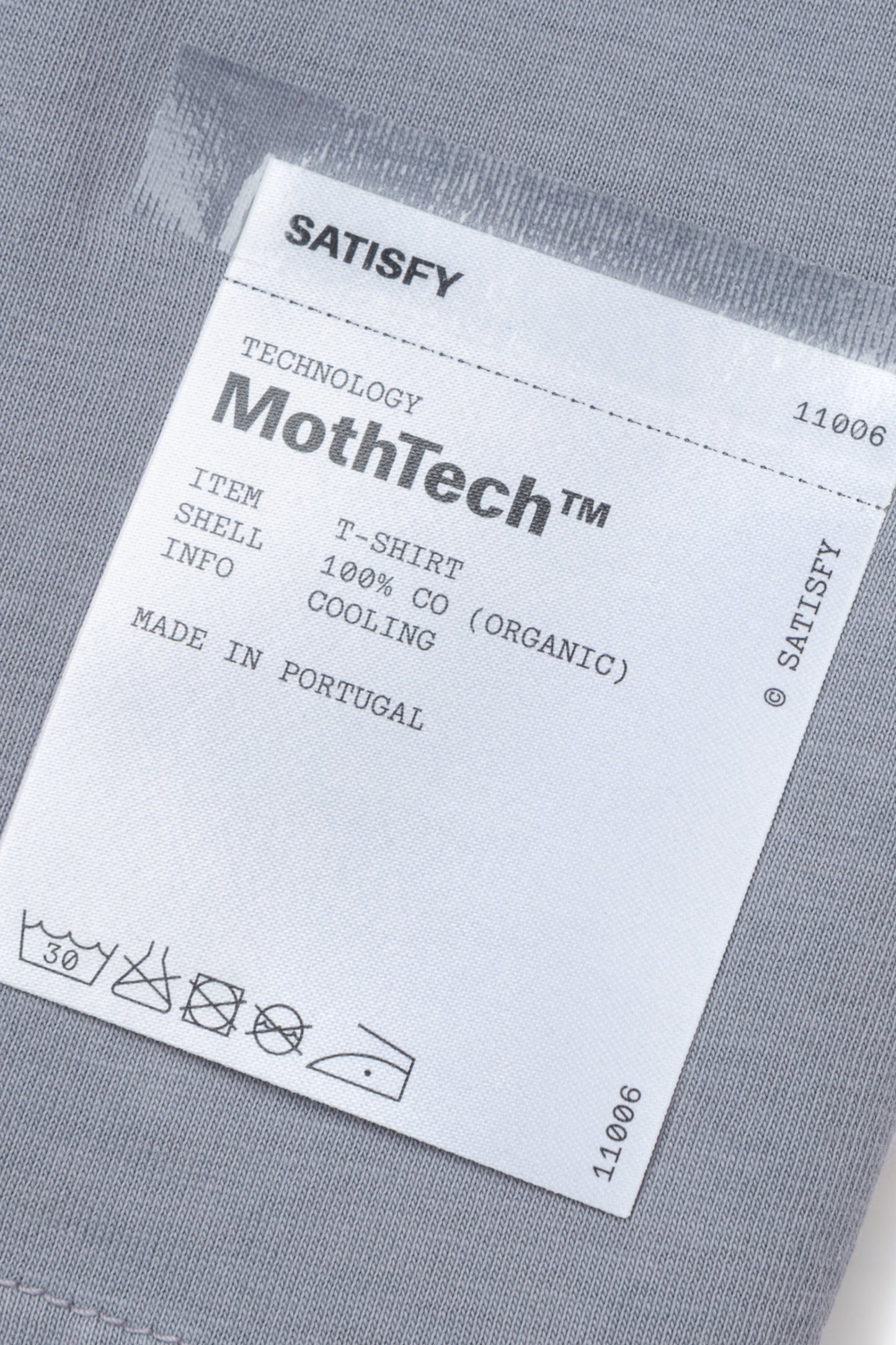 Satisfy - MothTech™ T-Shirt (Aged Quicksilver)