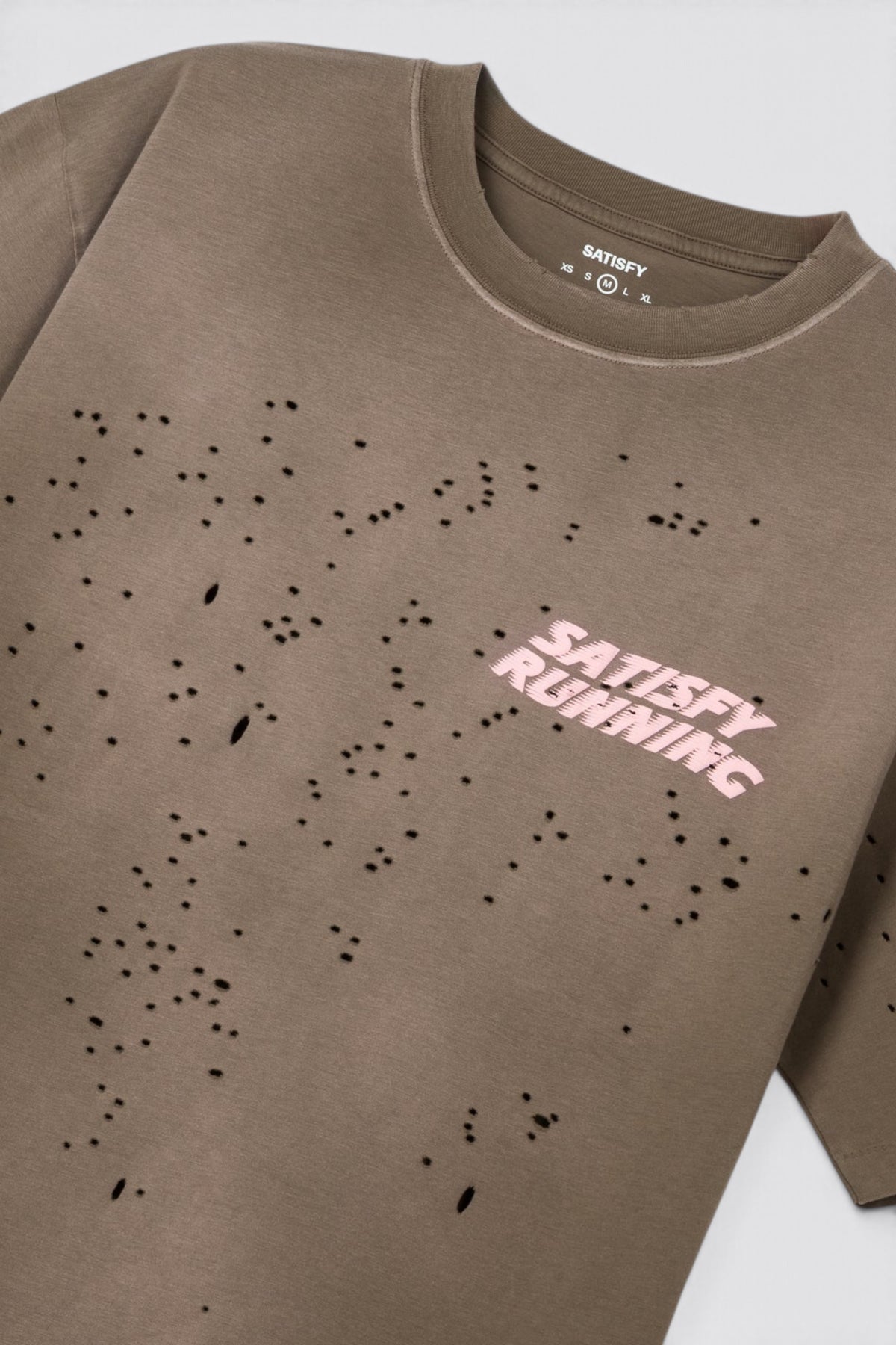 SATISFY MothTech T-Shirt Sun Bleached Rain Drum Wave | Edgar Bdx