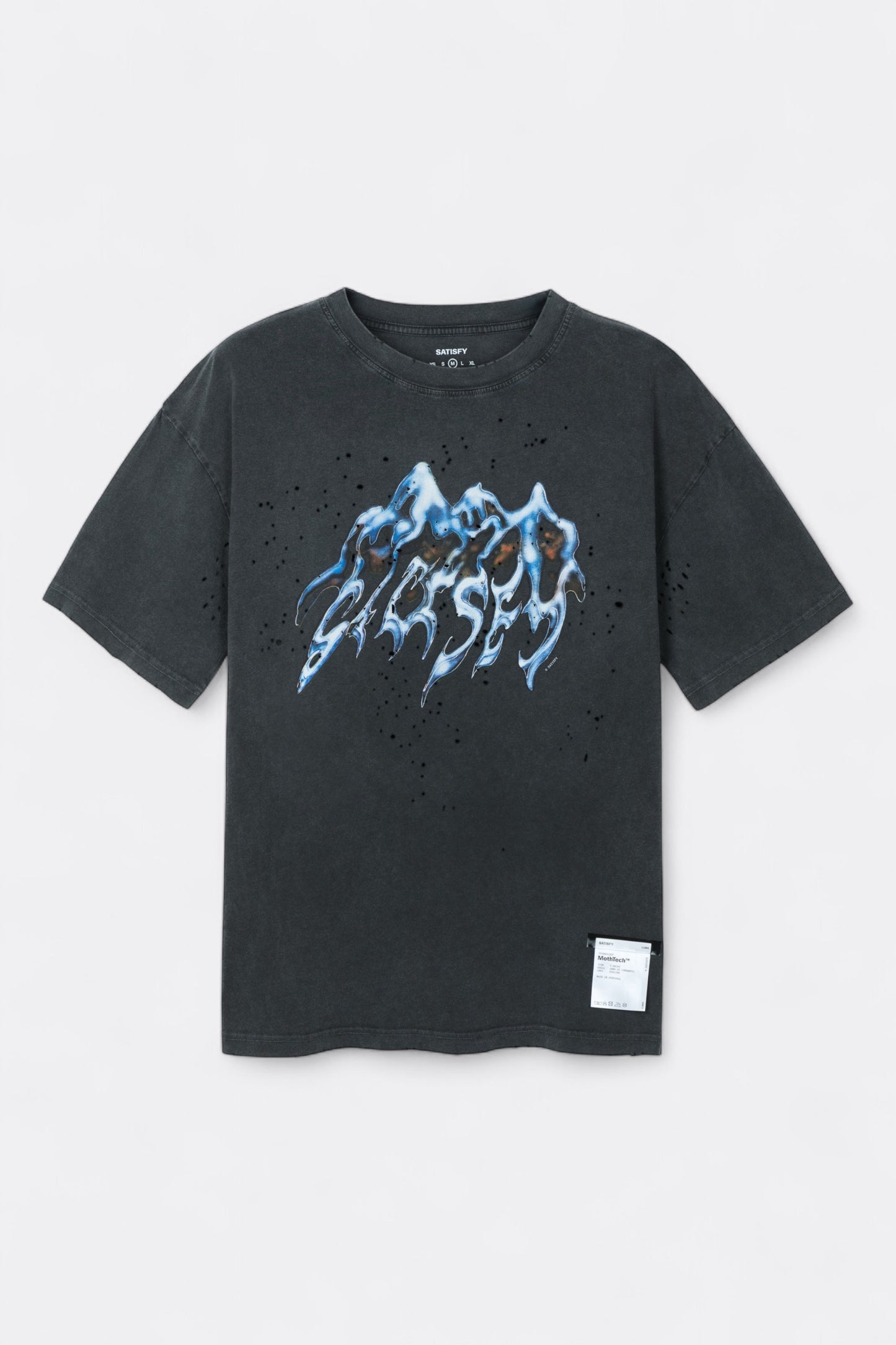 Satisfy - MothTech™ T-Shirt (Aged Black)